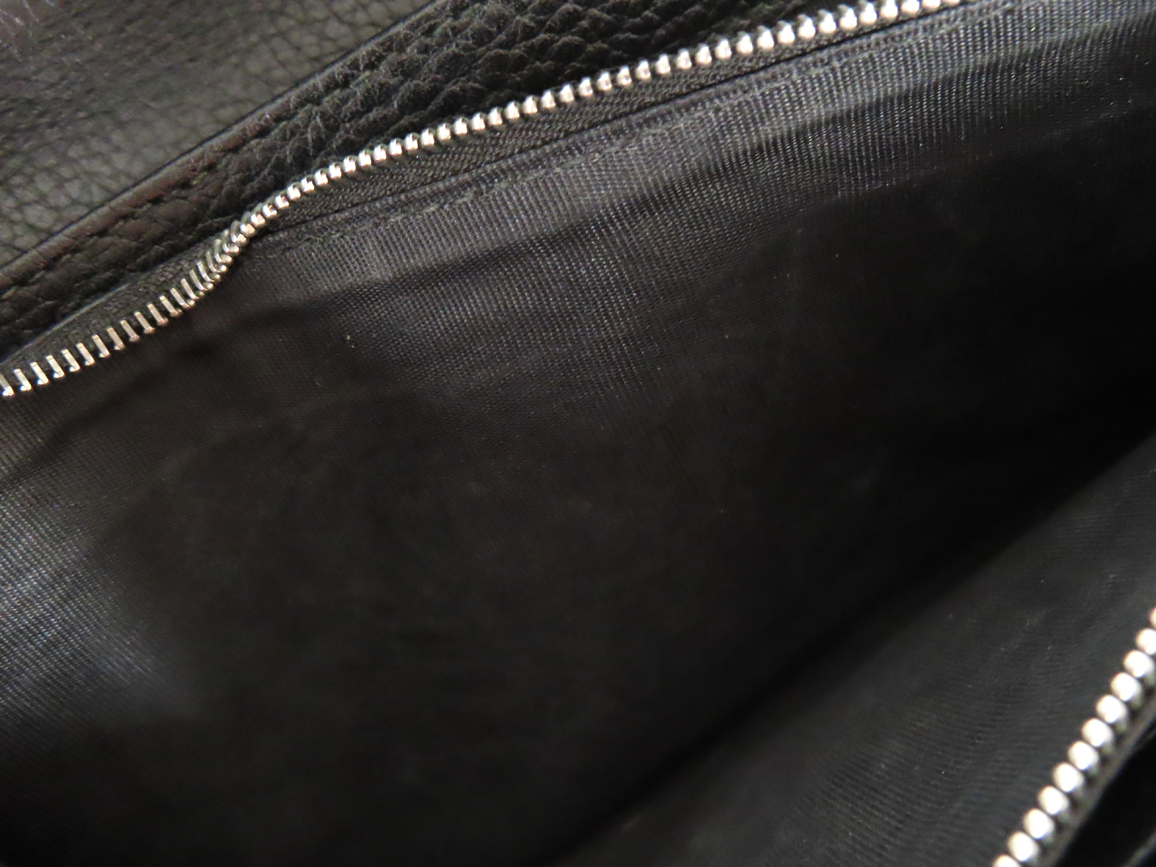 Dionysus 401231 Leather Chain Wallet Black Shoulder Bag — view 10