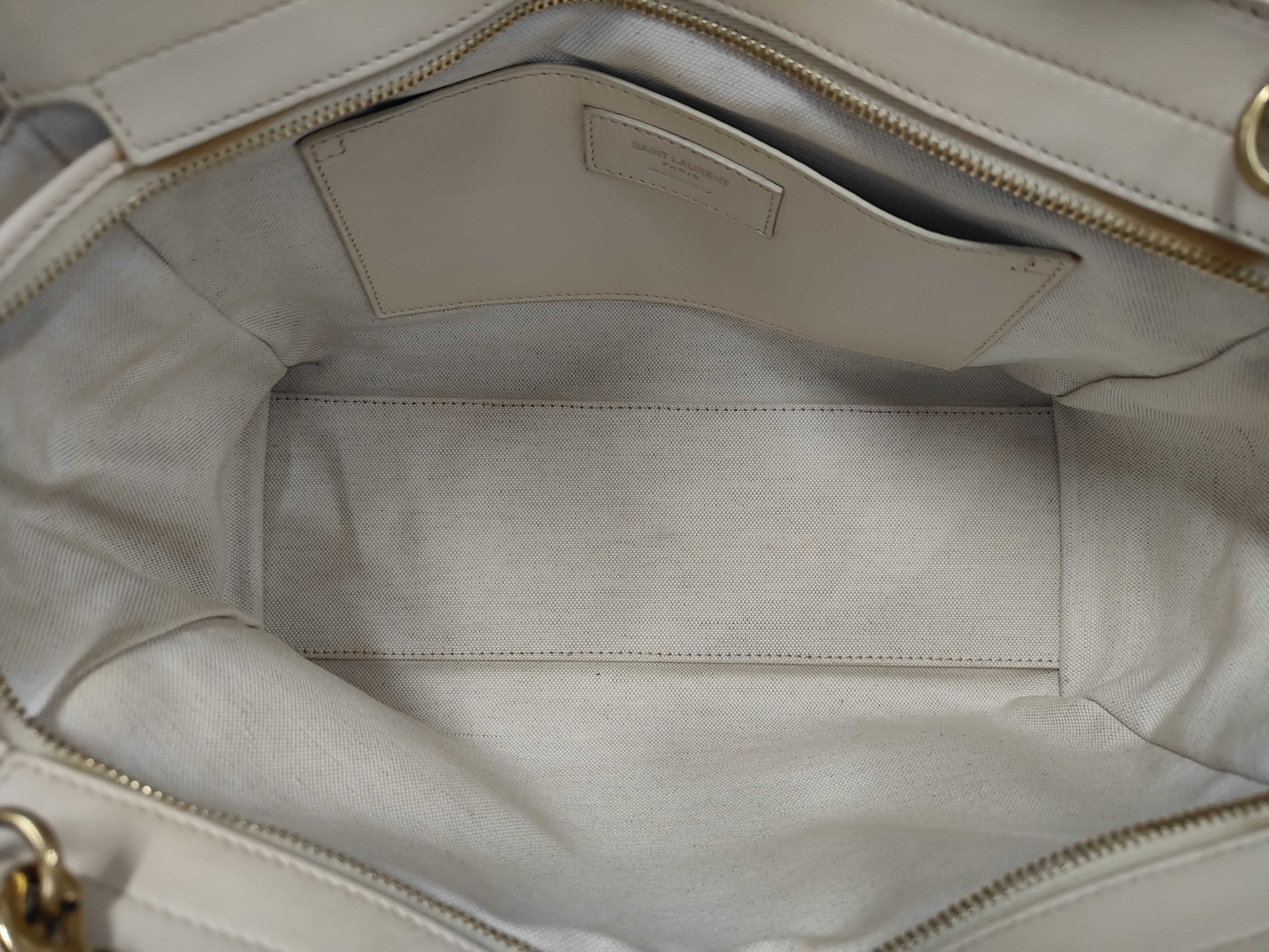 Baby Downtown Cabas Beige Raffia Handbag — view 10