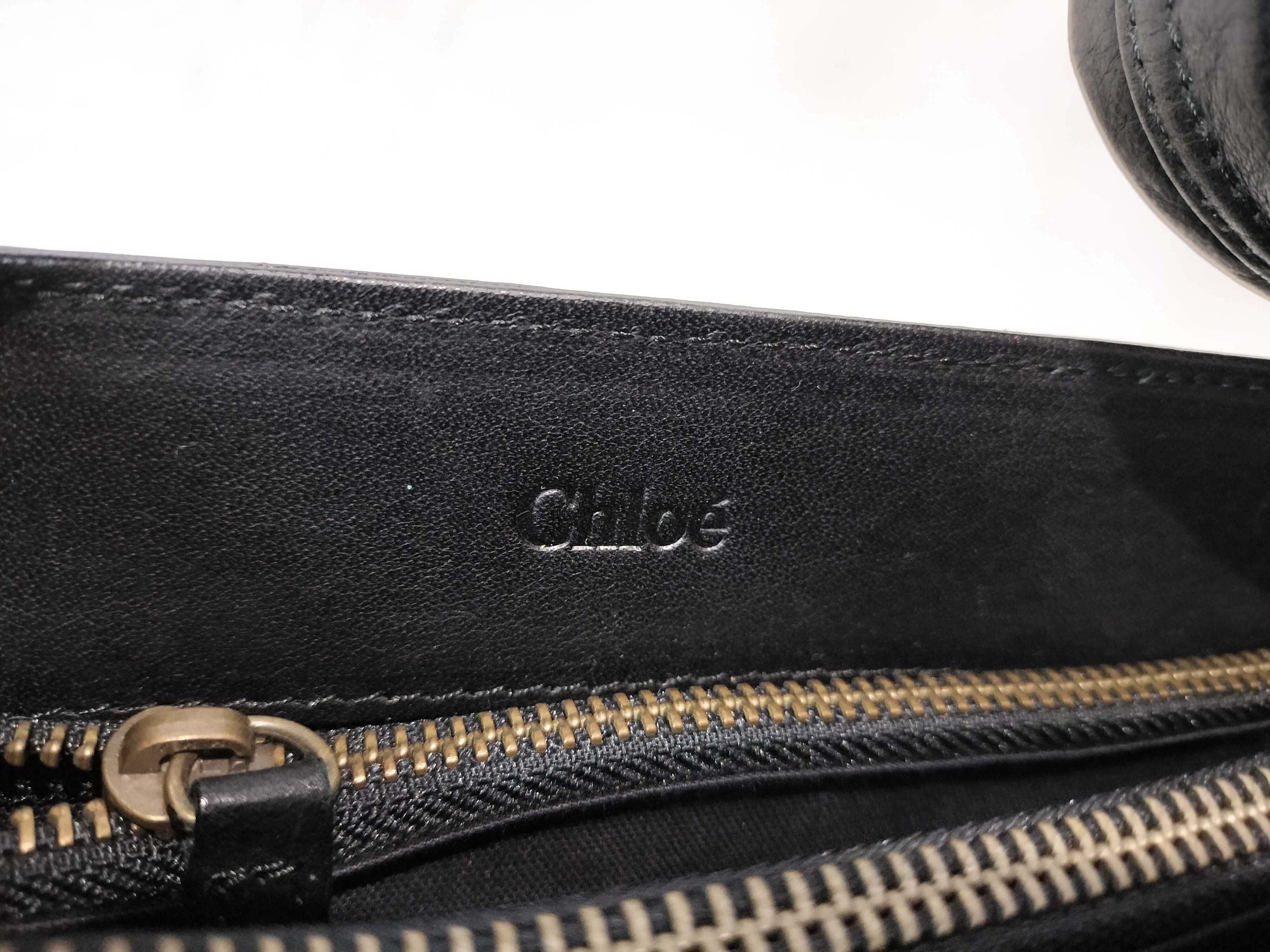 leather one-shoulder bag, black handbag — view 11