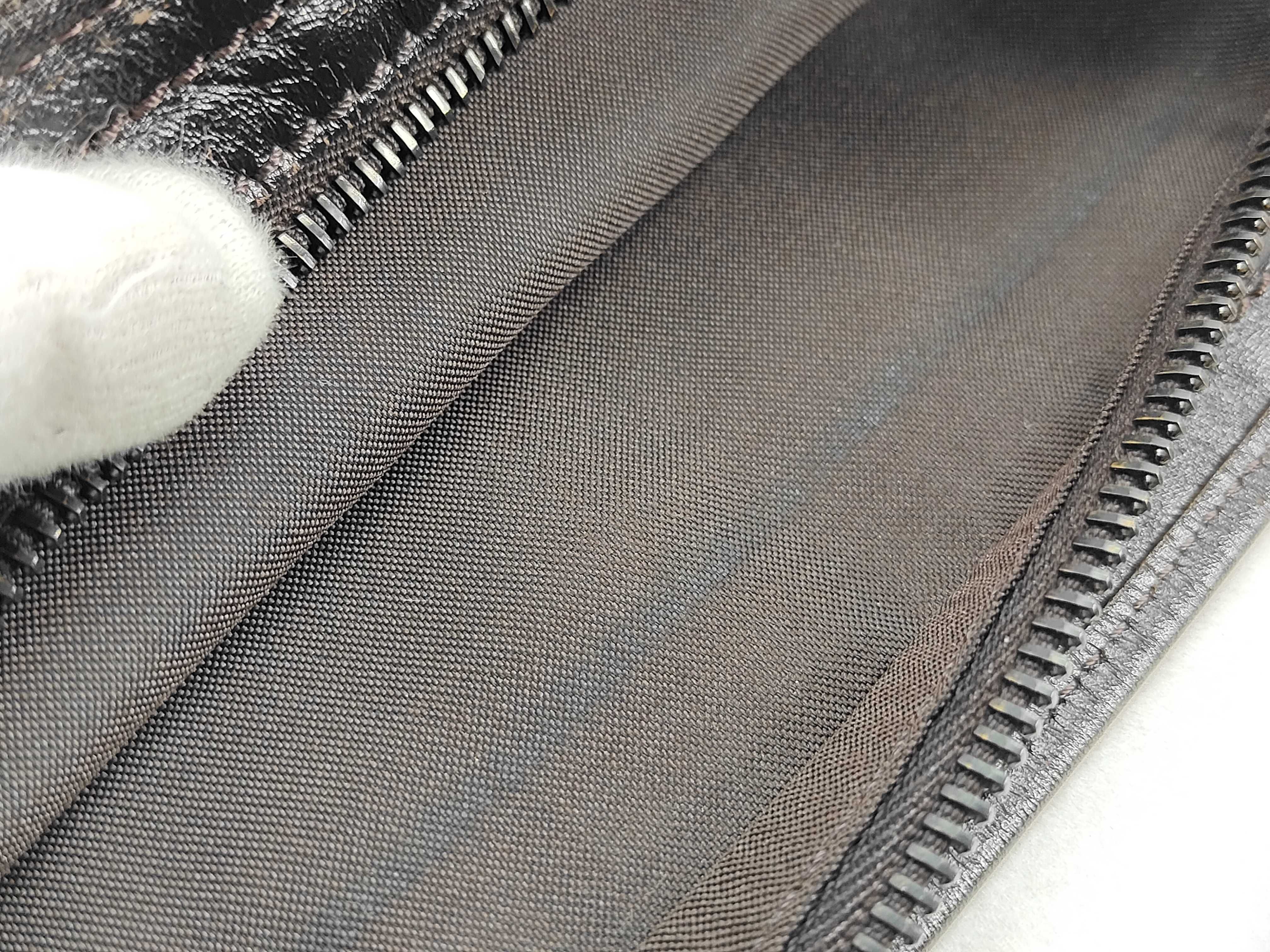 shoulder bag, no gusset, Zucchino canvas, brown. — view 14