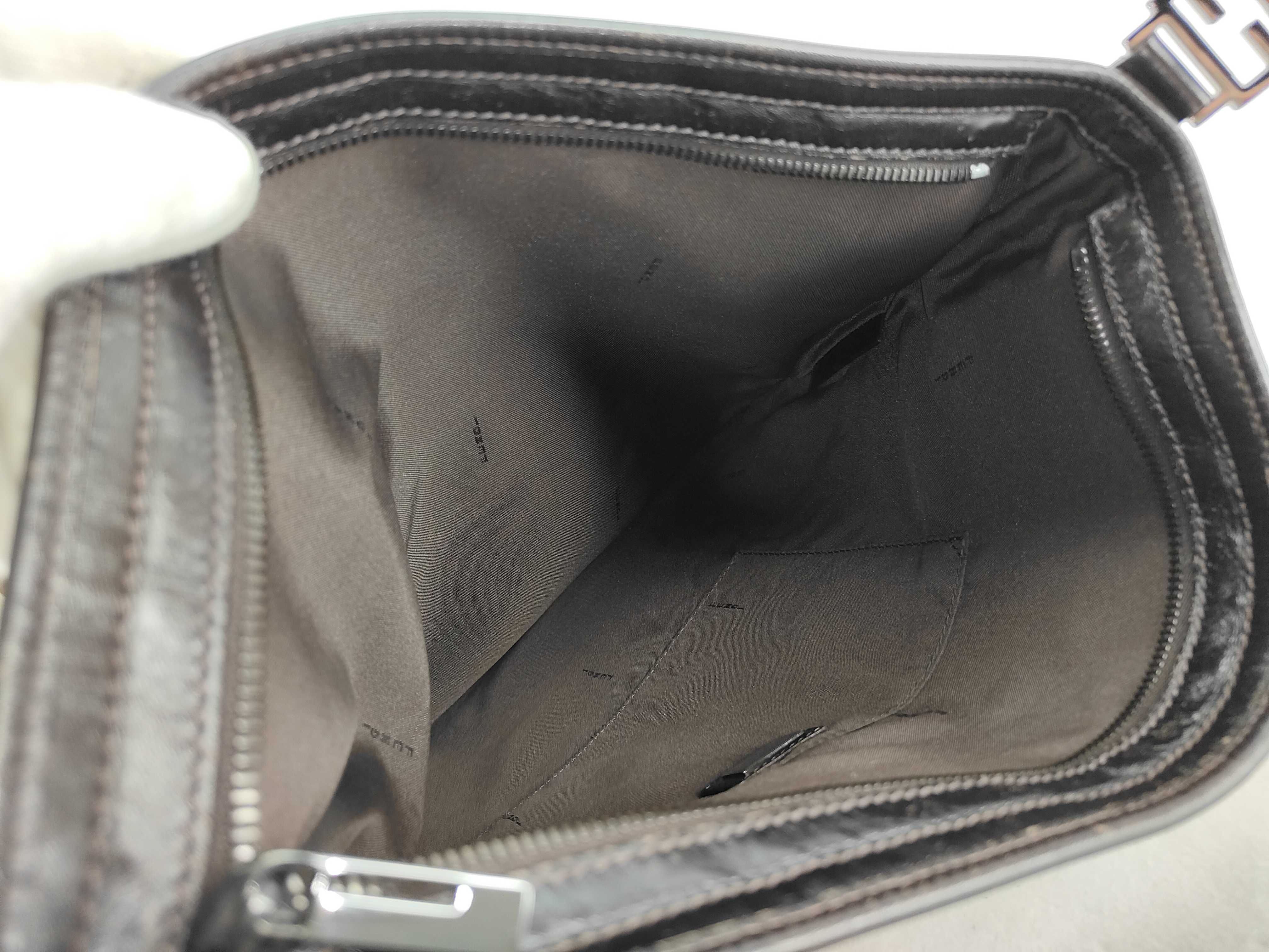 shoulder bag, no gusset, Zucchino canvas, brown. — view 10