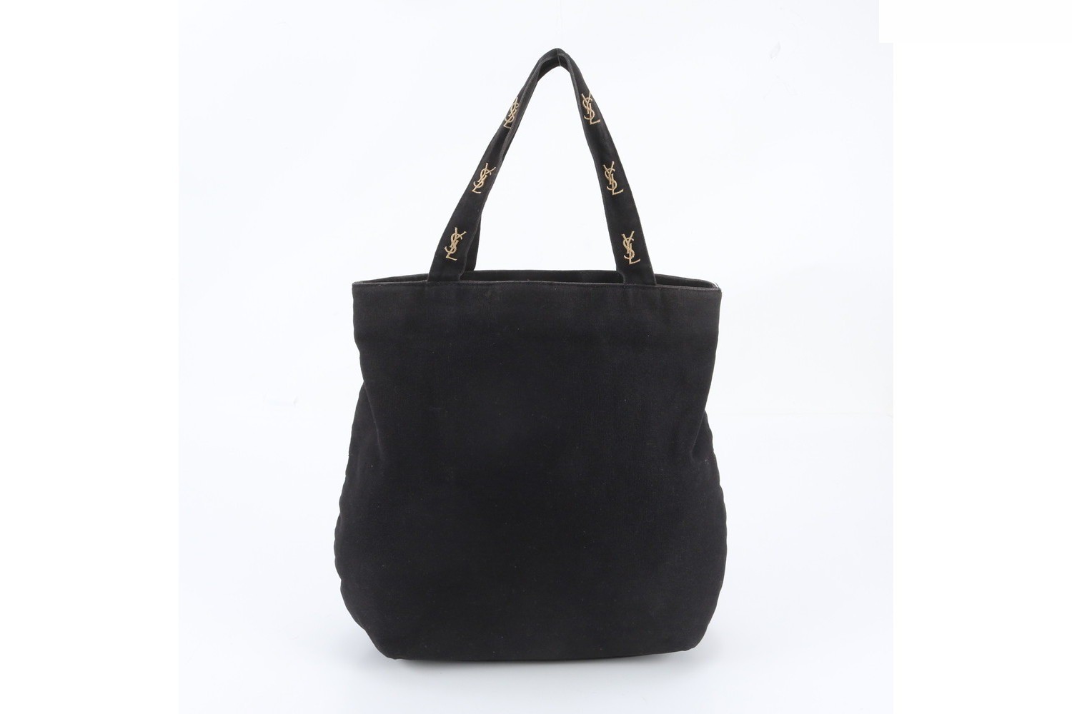 logo embroidered tote bag, shoulder bag. — view 3