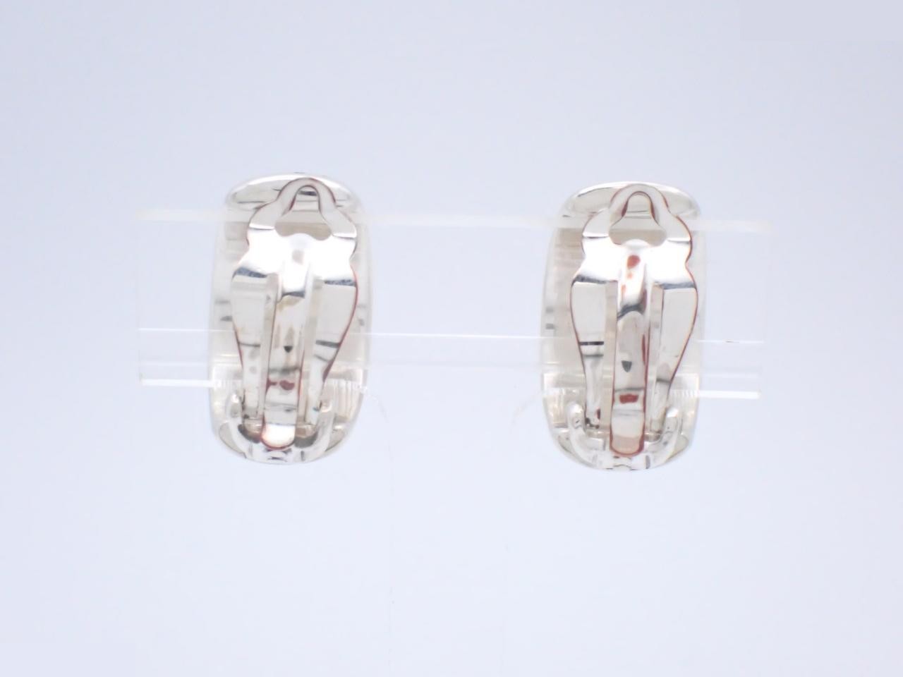 logo earrings, 925 sterling silver, 30.4g — view 2