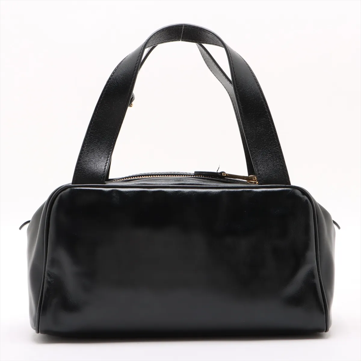 leather handbag black — view 2