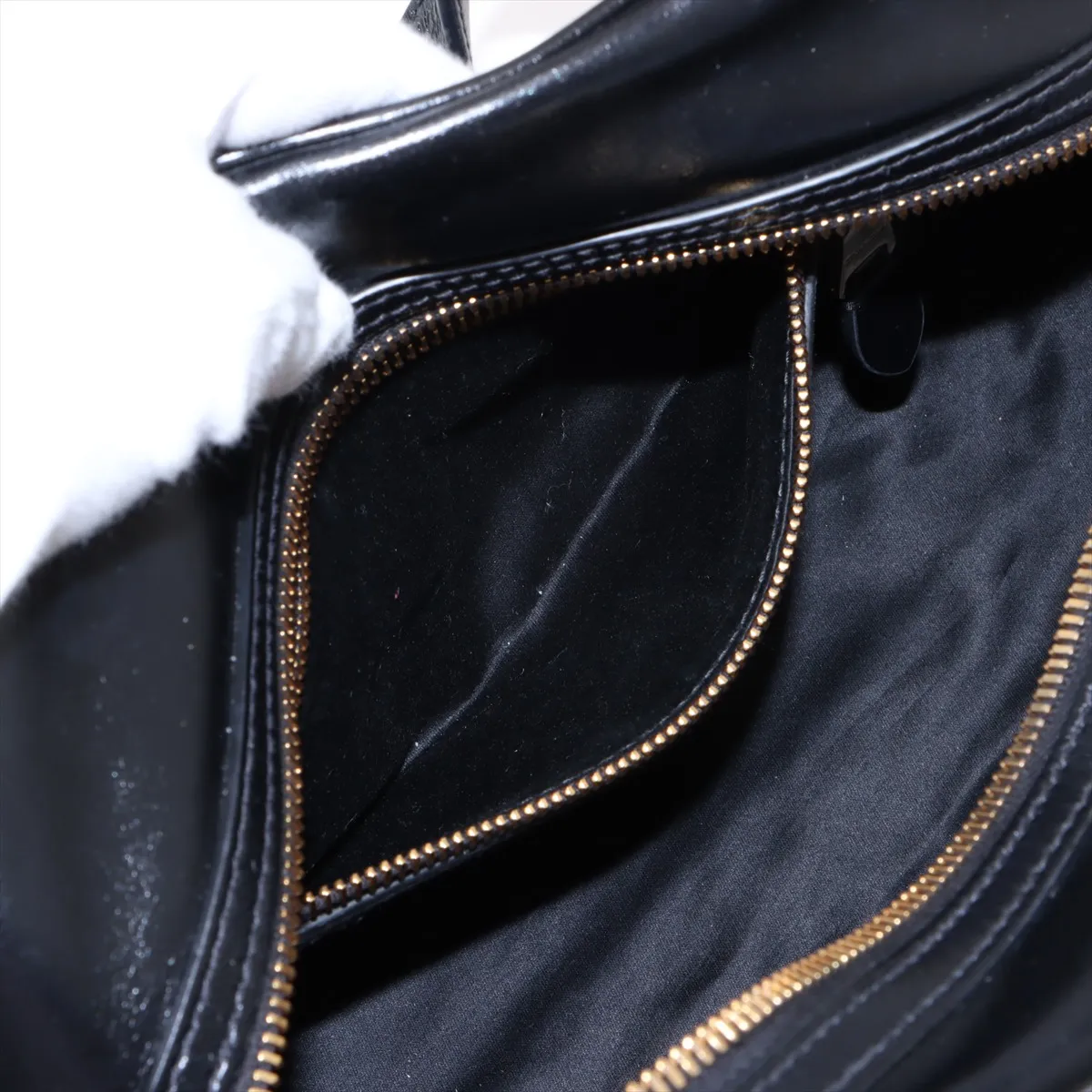 leather handbag black — view 8