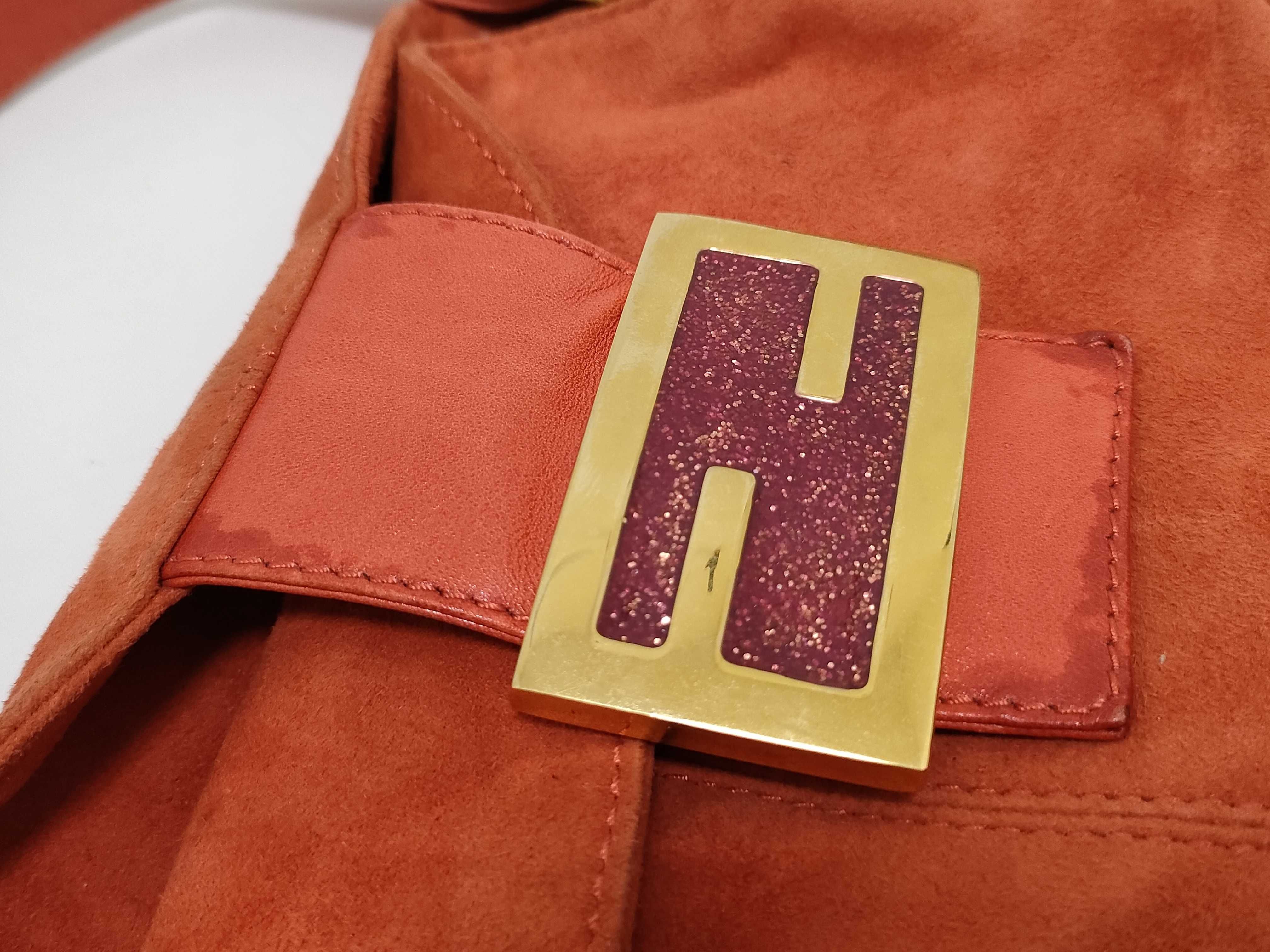 Mamma Bucket Suede Shoulder Bag — view 13