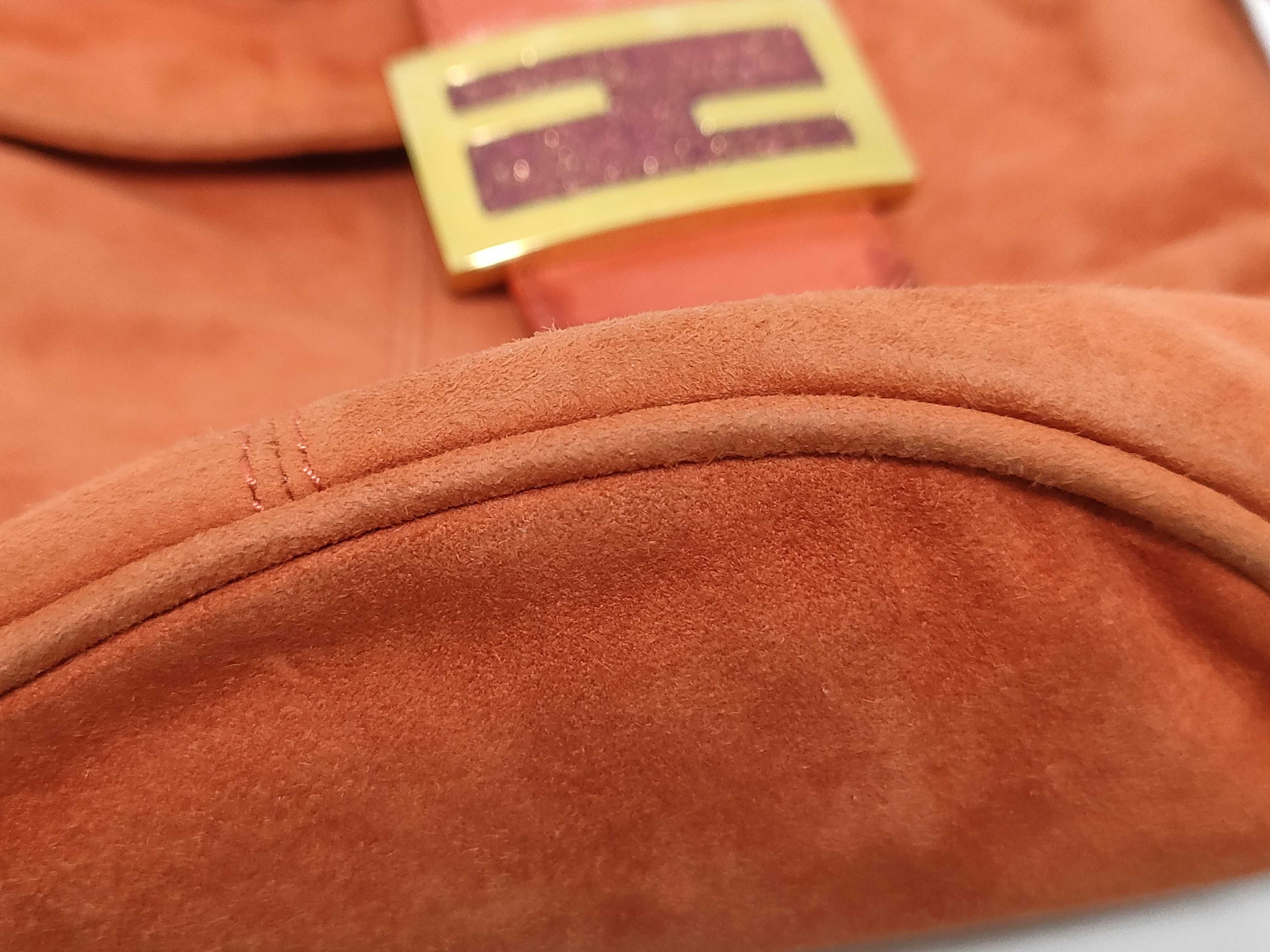 Mamma Bucket Suede Shoulder Bag — view 14