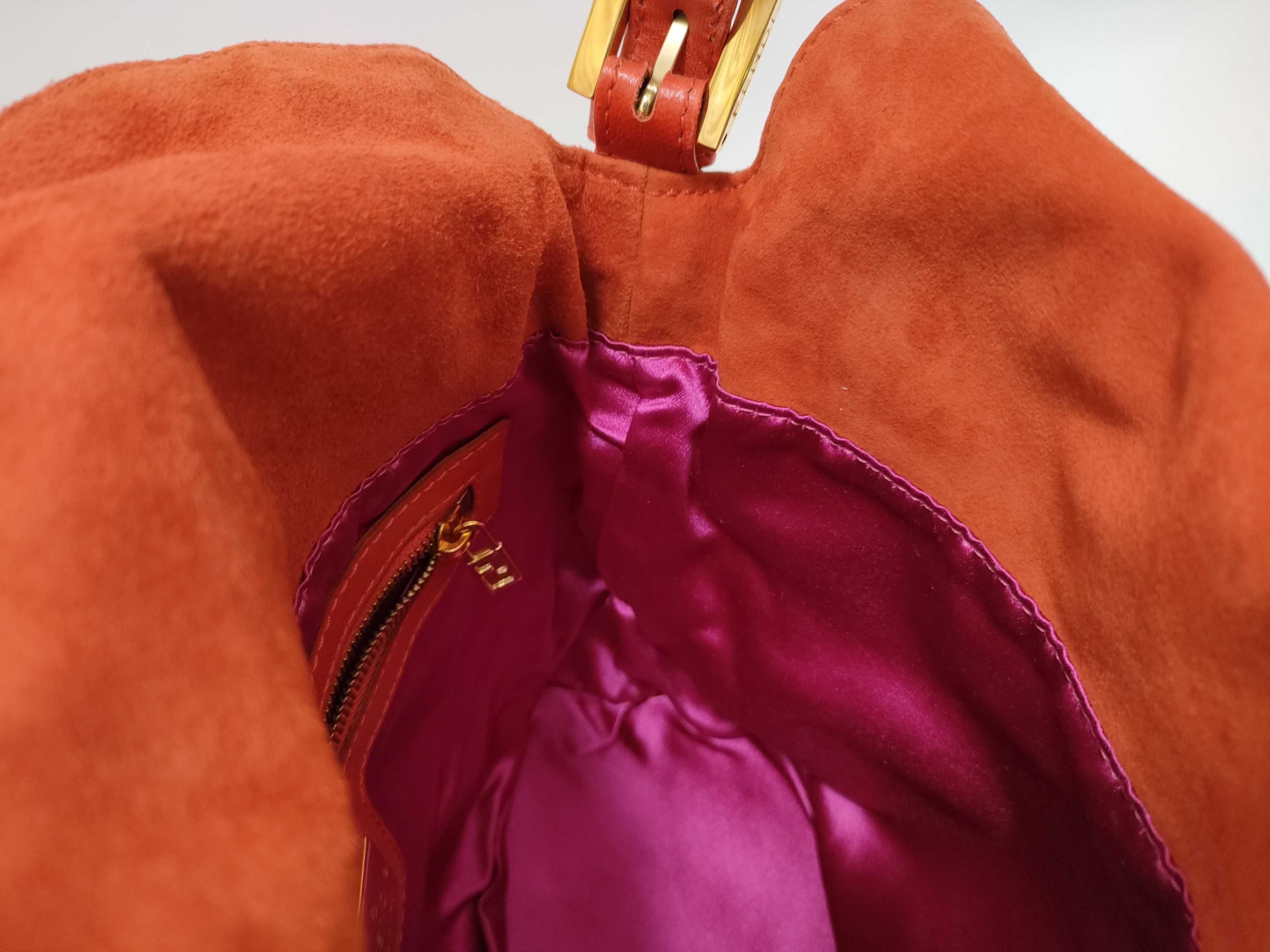 Mamma Bucket Suede Shoulder Bag — view 8