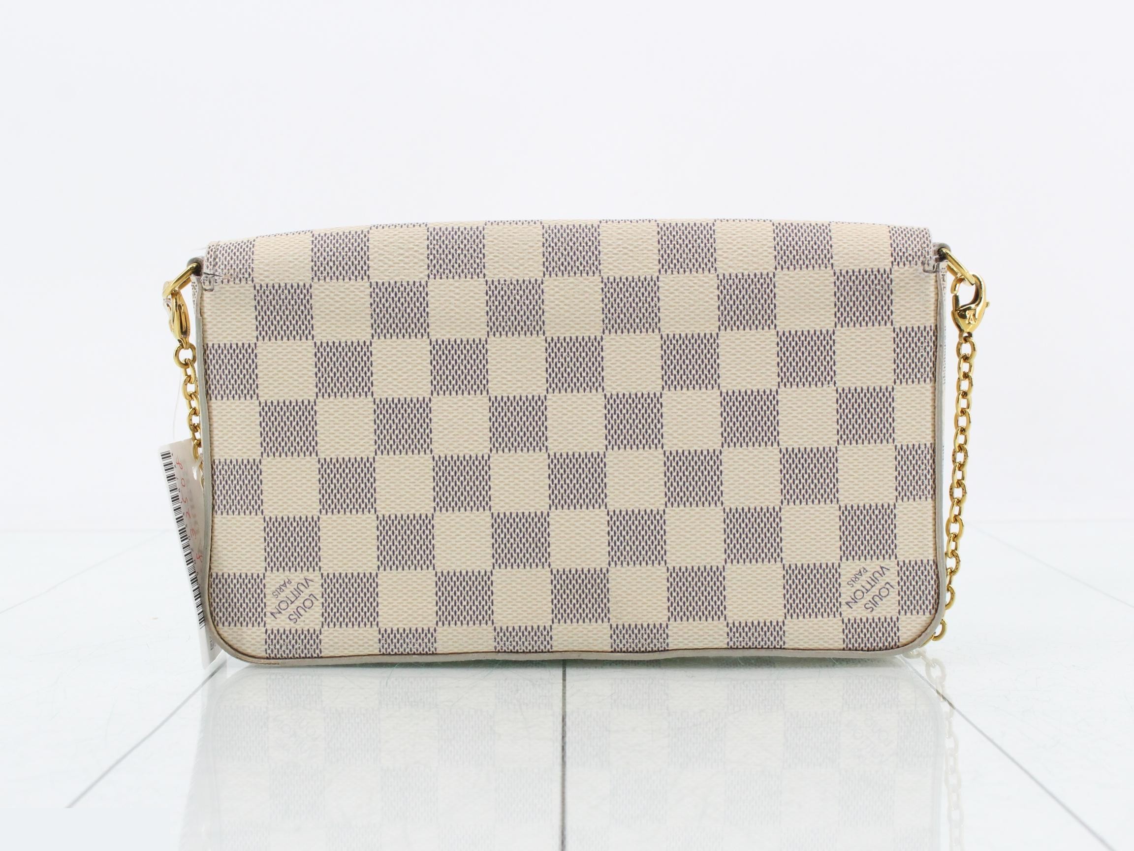 Damier Azur Pochette Felicie Shoulder Bag — view 2