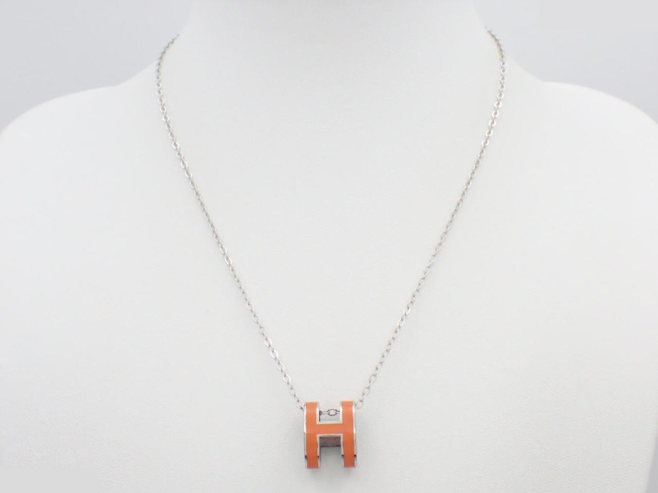 Necklace, Pop Ash, Silver, Chain approx. 40cm — view 3