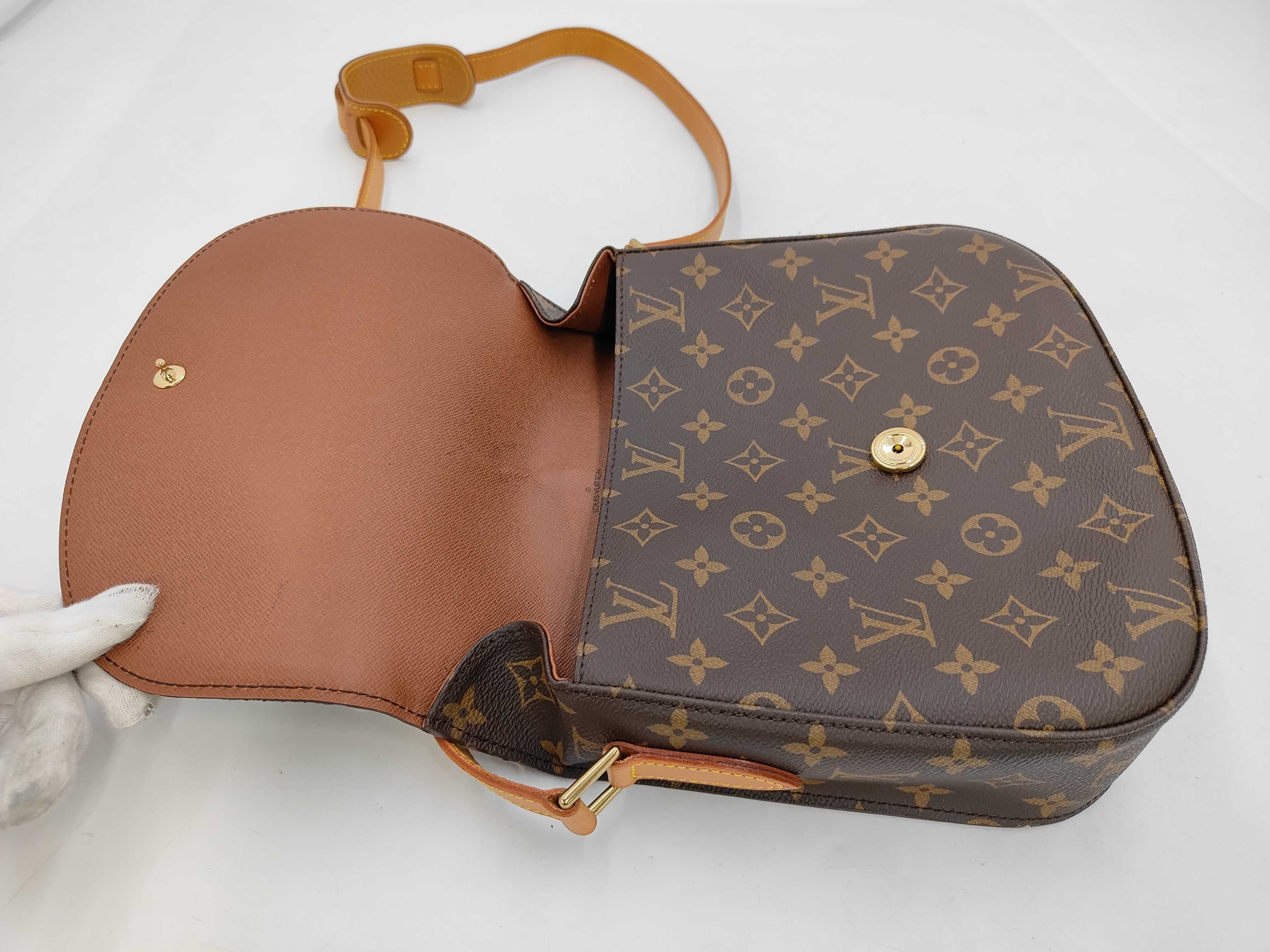 LV Monogram Saint Cloud GM Shoulder Bag — view 8