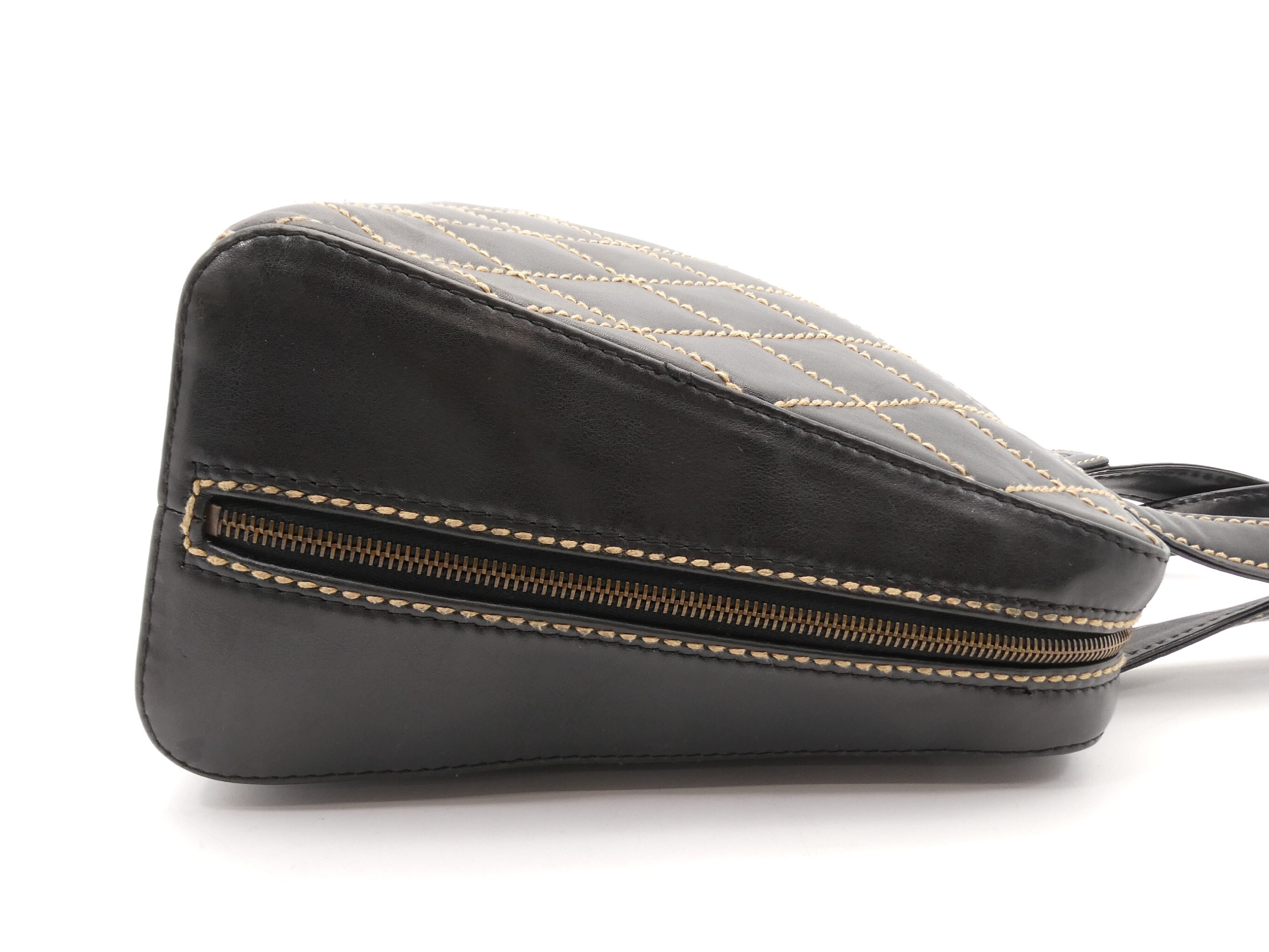 Wild Stitch Matelassé Coco Mark Shoulder Bag — view 4