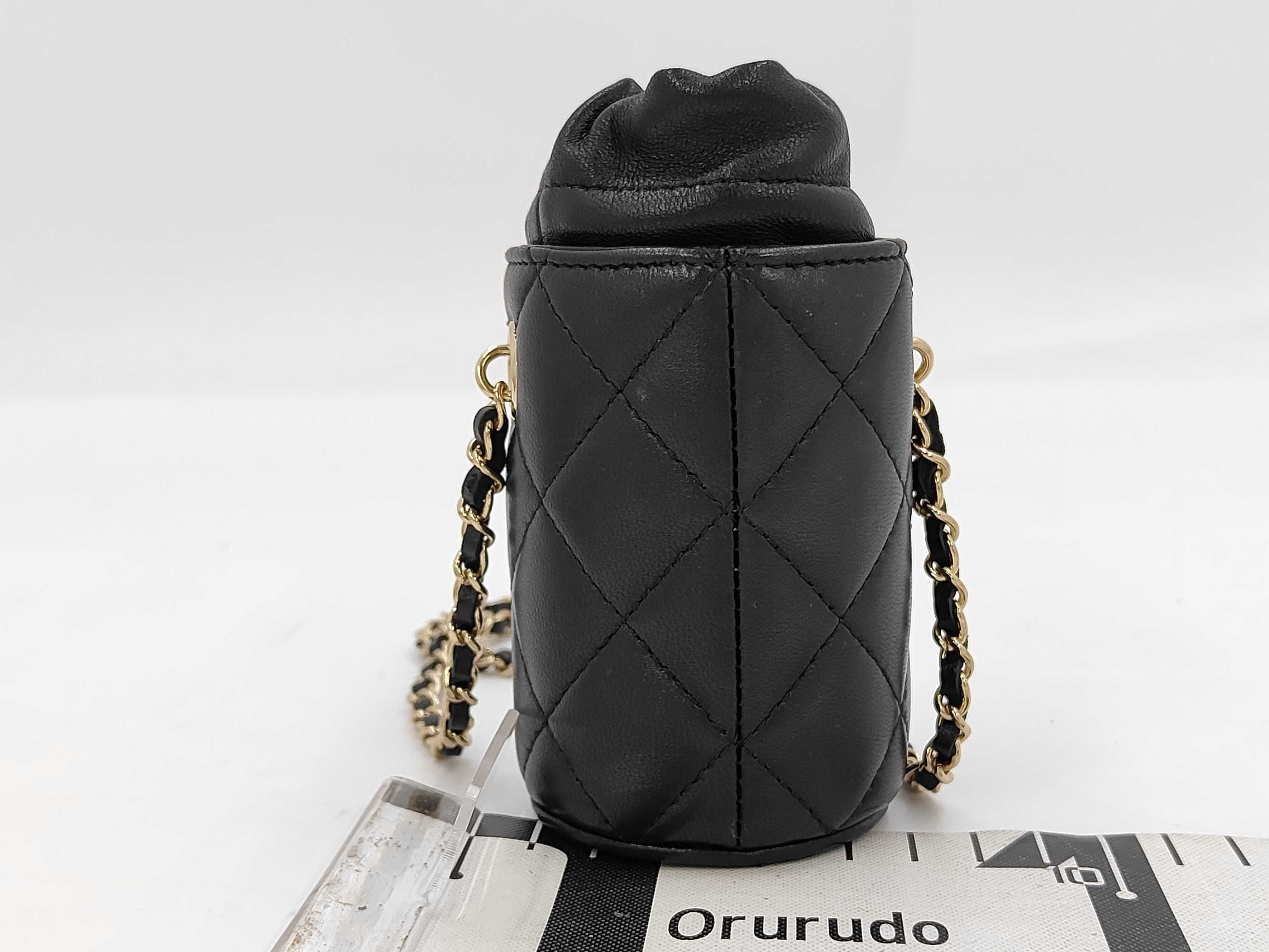 Shoulder Bucket Bag, Black — view 2