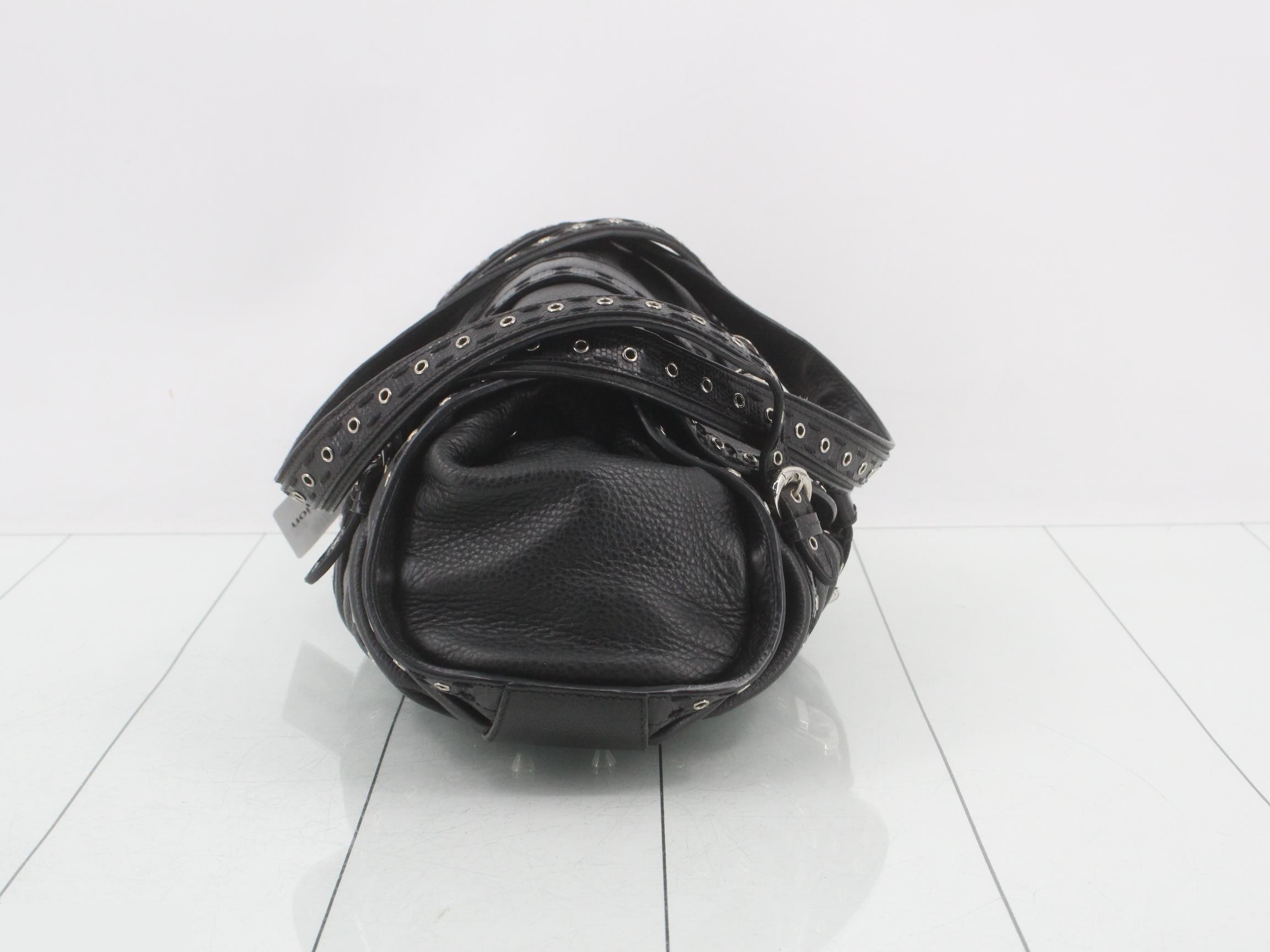 Black Galliano-era leather — view 4
