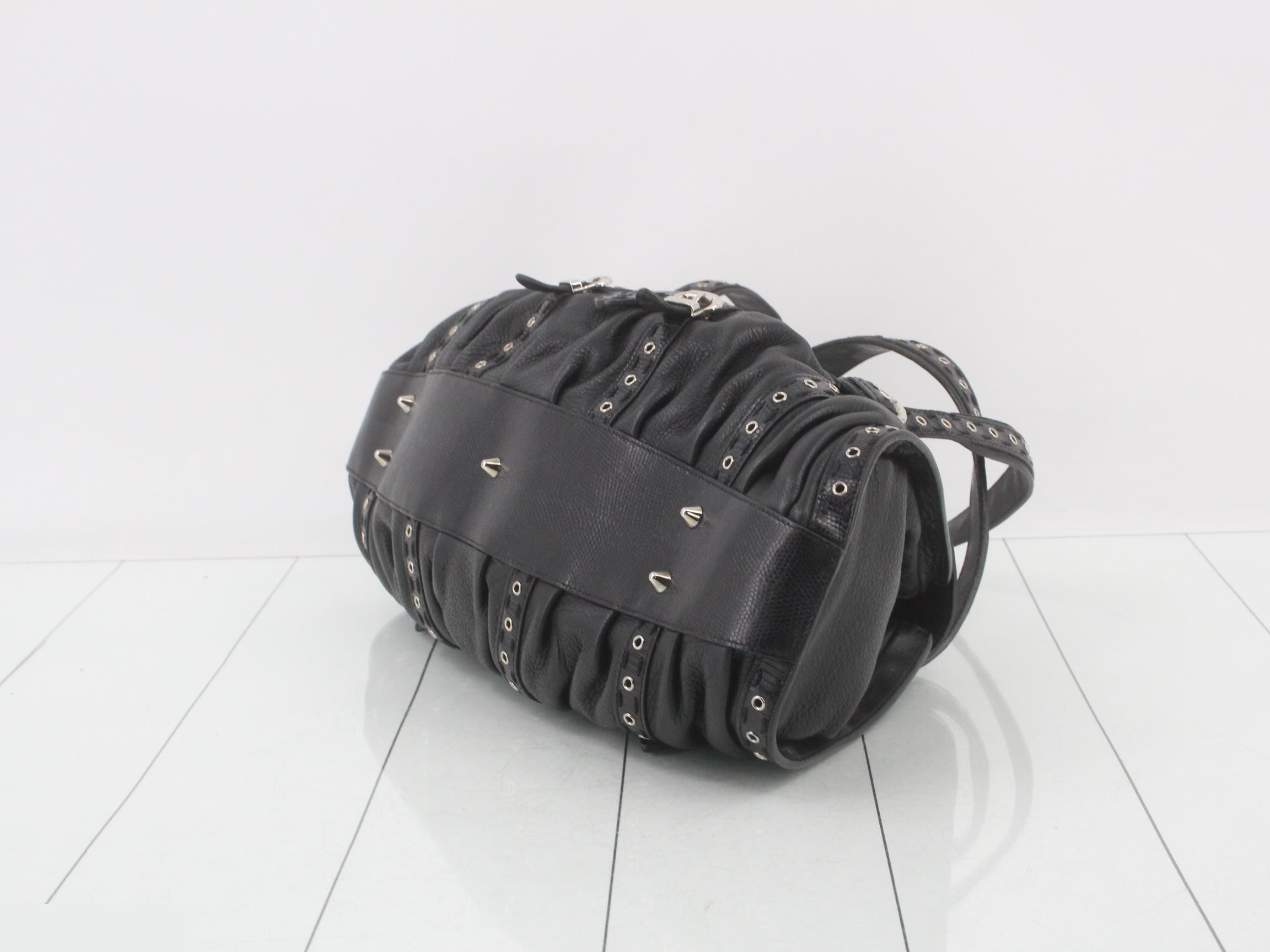Black Galliano-era leather — view 6