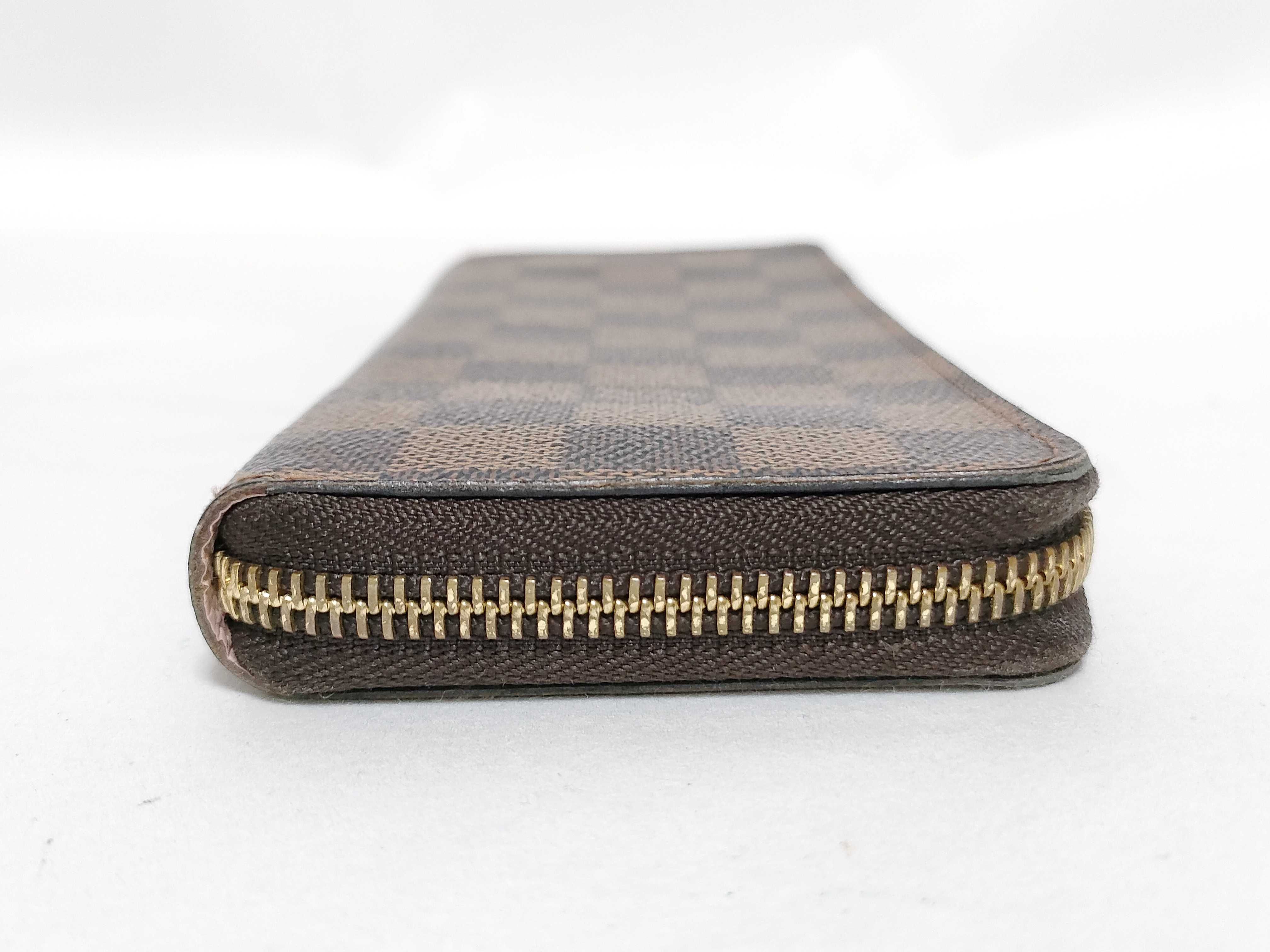 Damier Clemence Rose Ballerine N41626 Wallet — view 3
