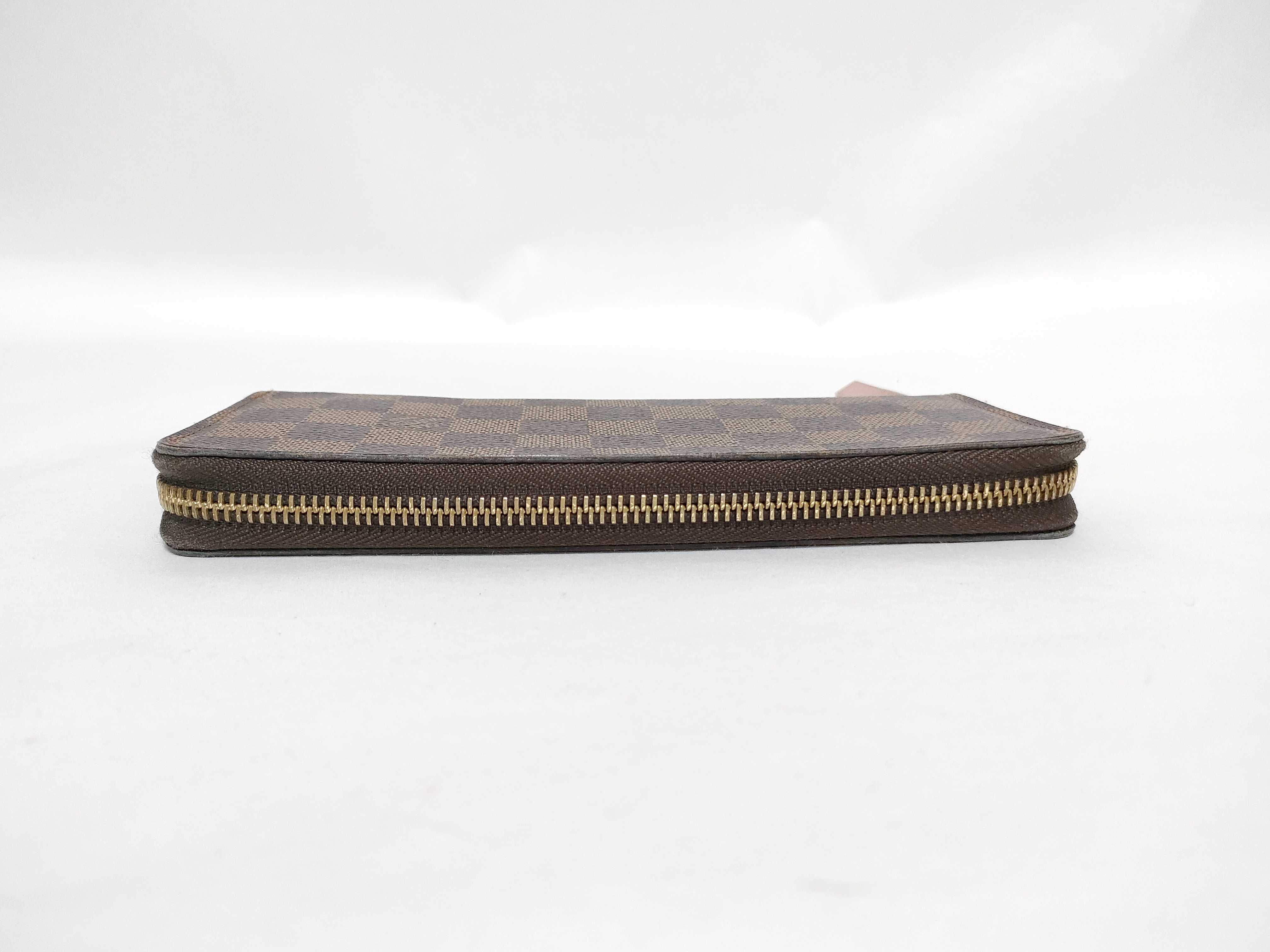 Damier Clemence Rose Ballerine N41626 Wallet — view 6