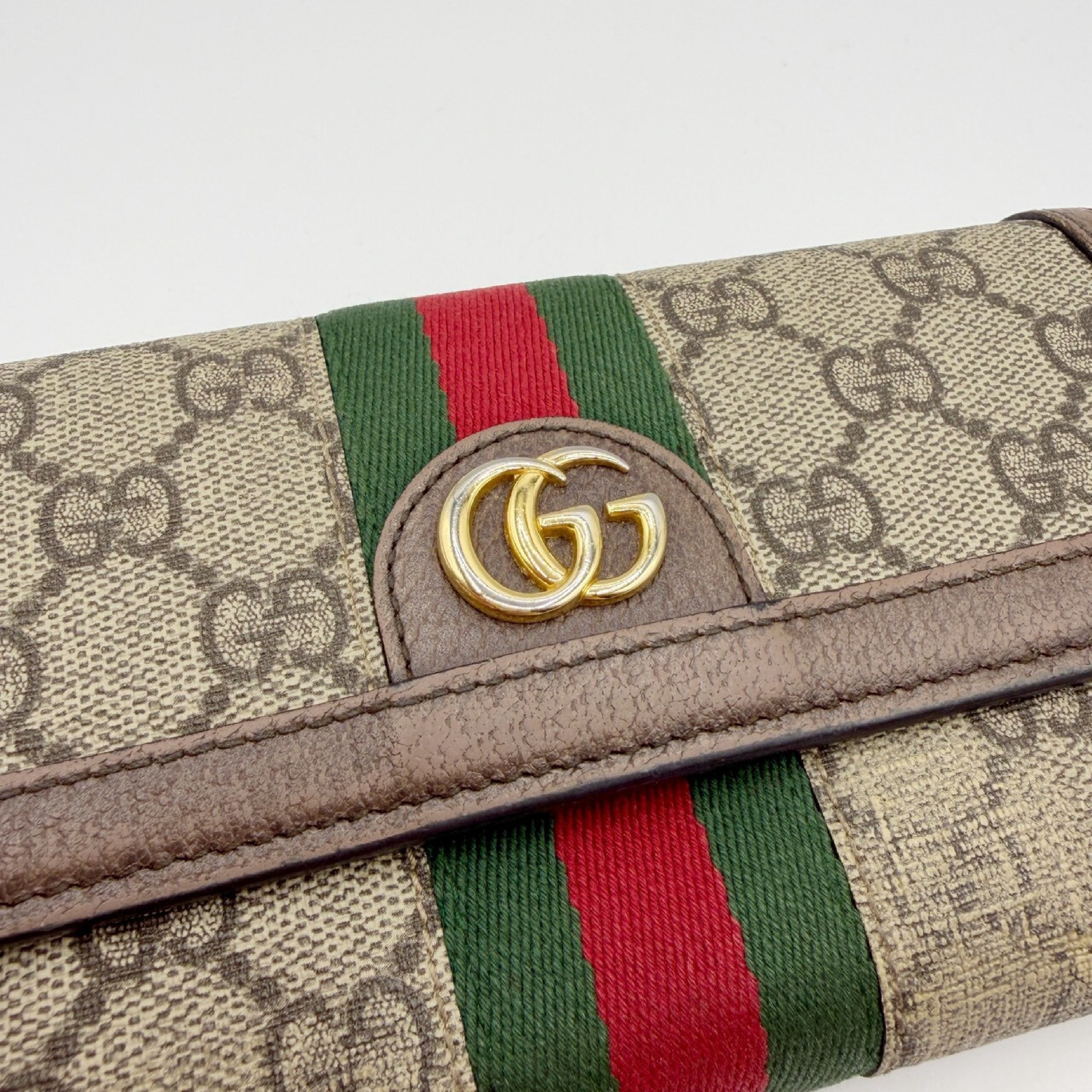 Ophidia GG Sherry Line Long Wallet — view 11