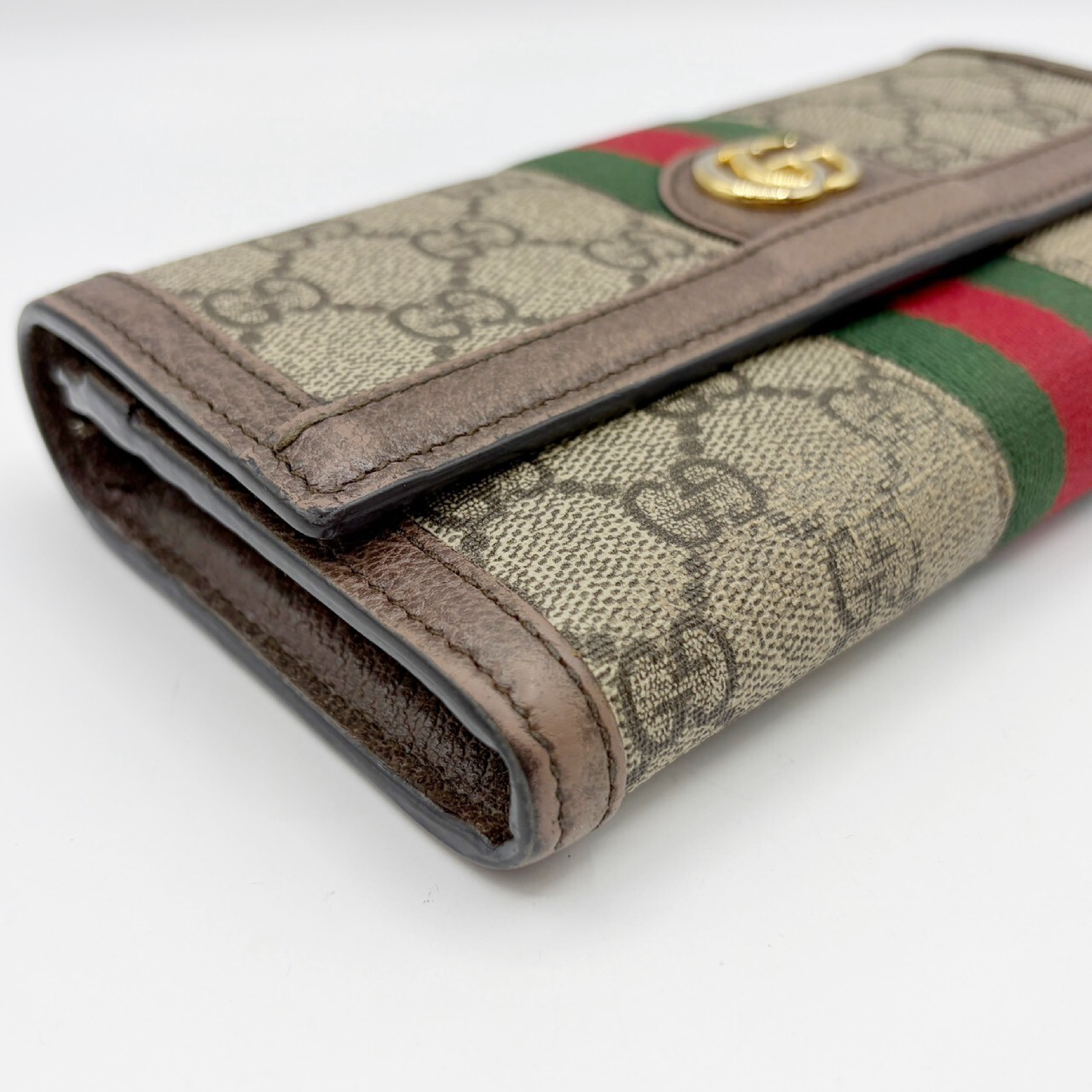 Ophidia GG Sherry Line Long Wallet — view 3