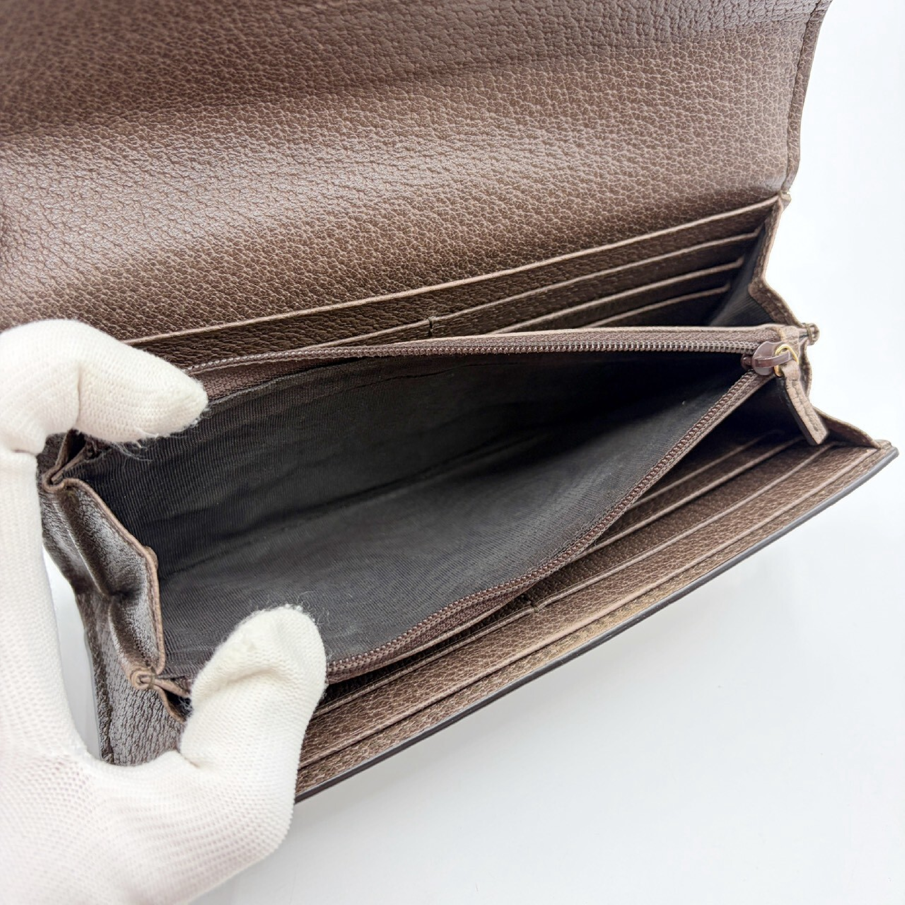 Ophidia GG Sherry Line Long Wallet — view 8