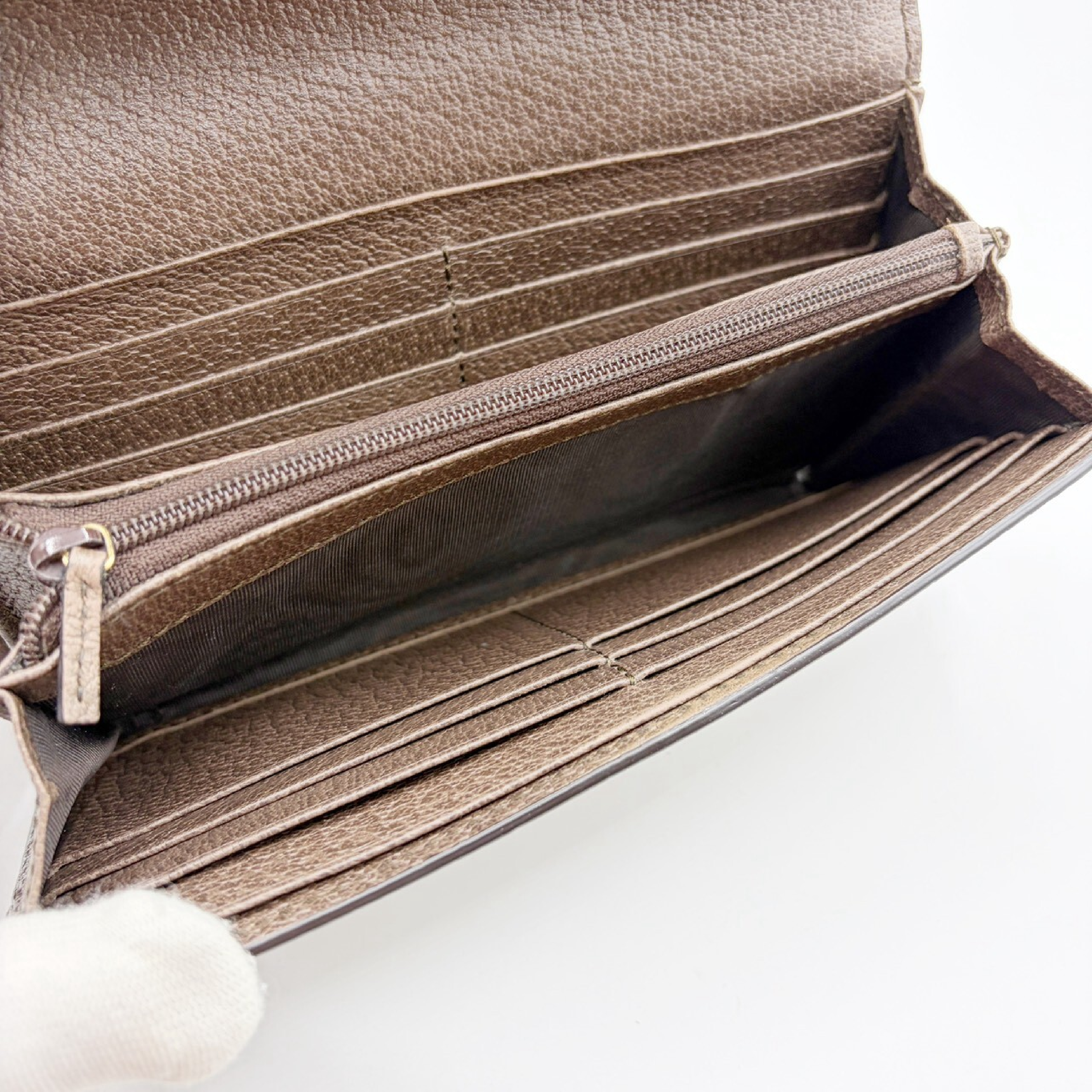 Ophidia GG Sherry Line Long Wallet — view 9