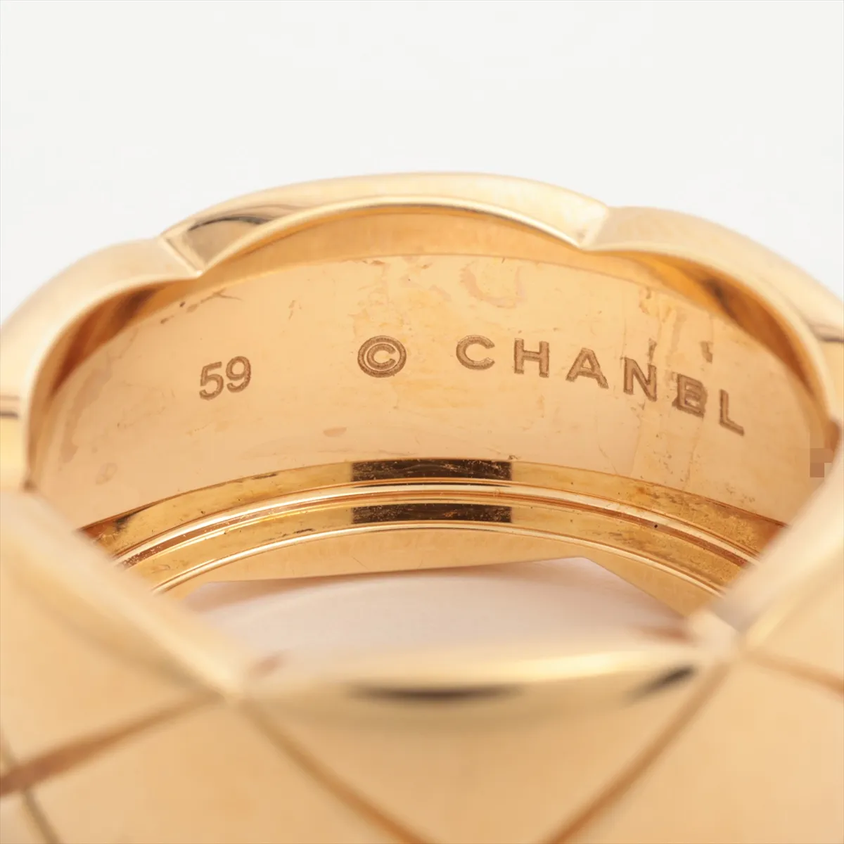 Coco Crush Ring 750(YG) 12.9g 59 CJ3808 — view 3