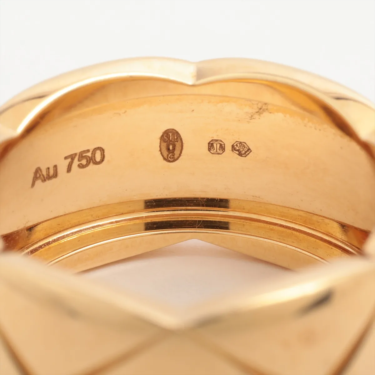 Coco Crush Ring 750(YG) 12.9g 59 CJ3808 — view 5