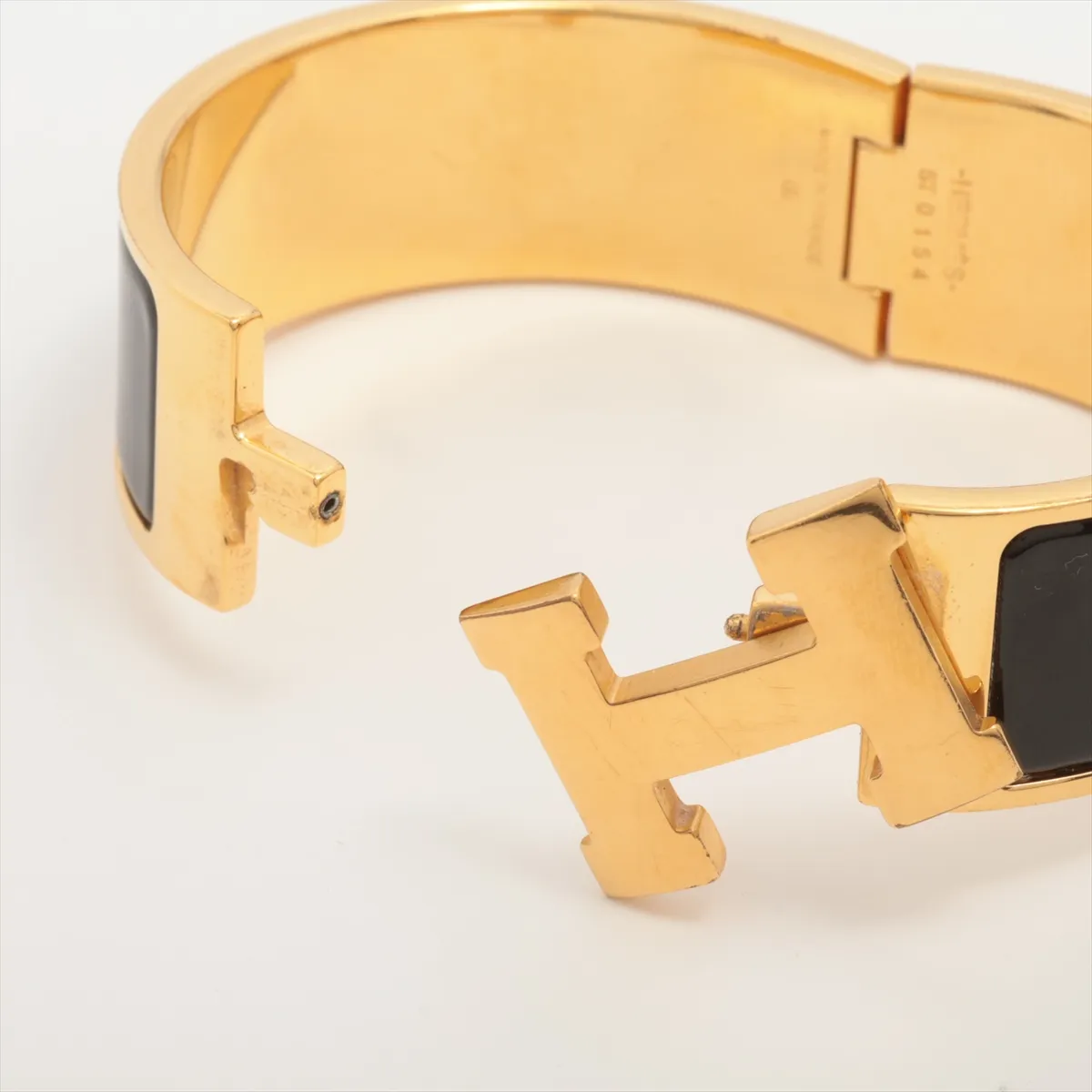 Click H Bangle Large ST0154 Bangle GP Black x Gold — view 5
