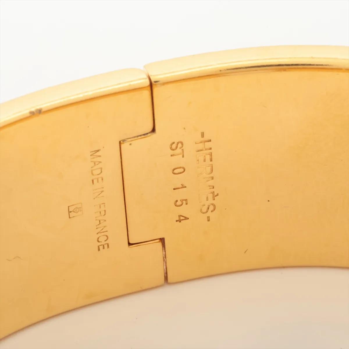 Click H Bangle Large ST0154 Bangle GP Black x Gold — view 6