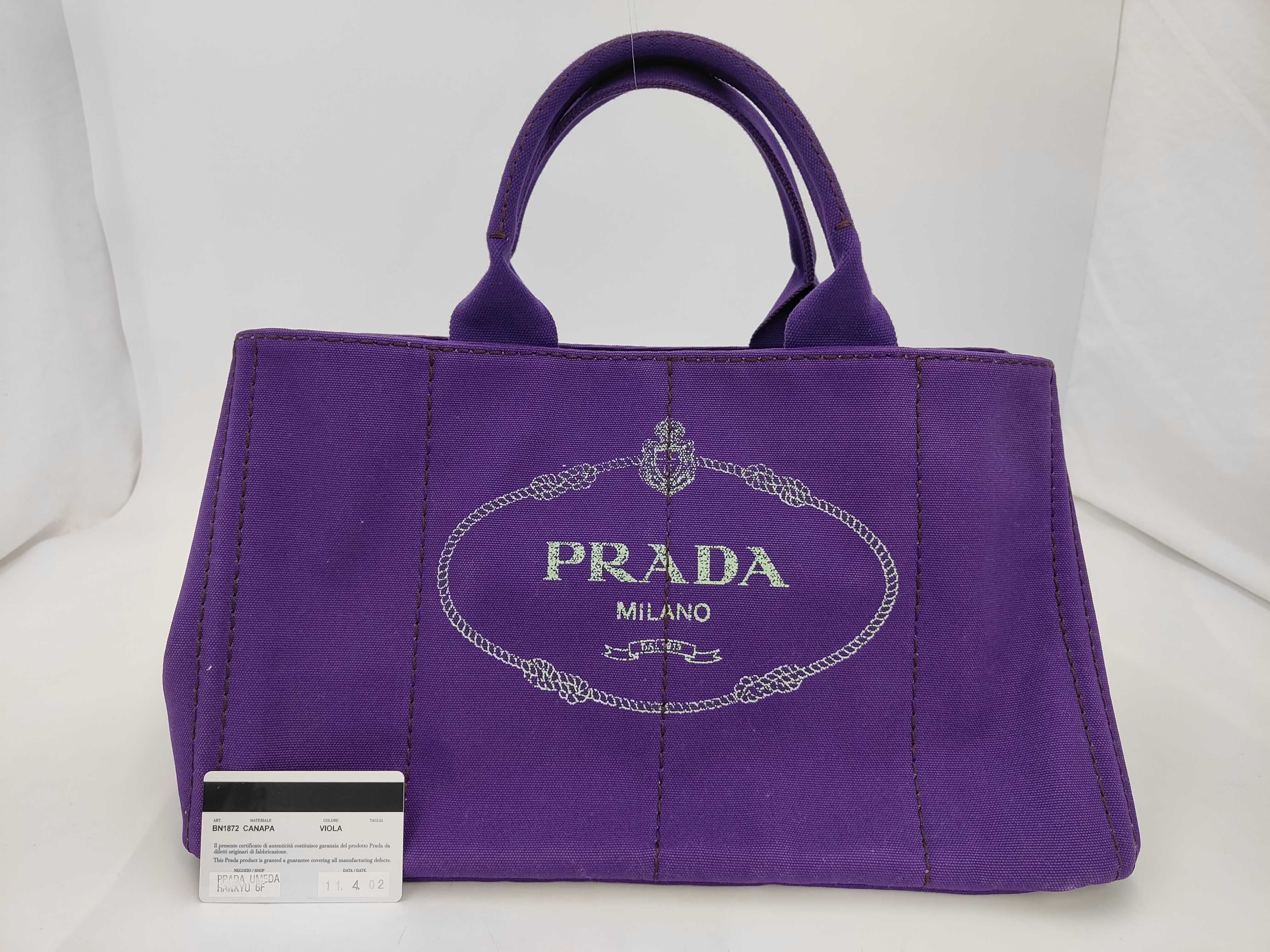 Canapa Purple BN1872 Handbag