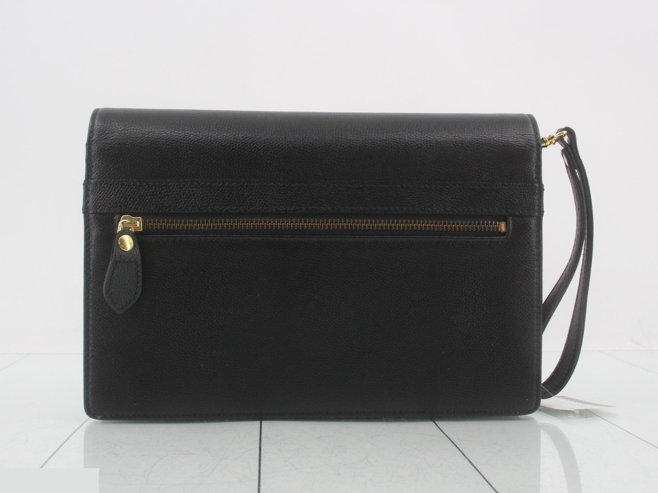 Clutch Bag, Black — view 2