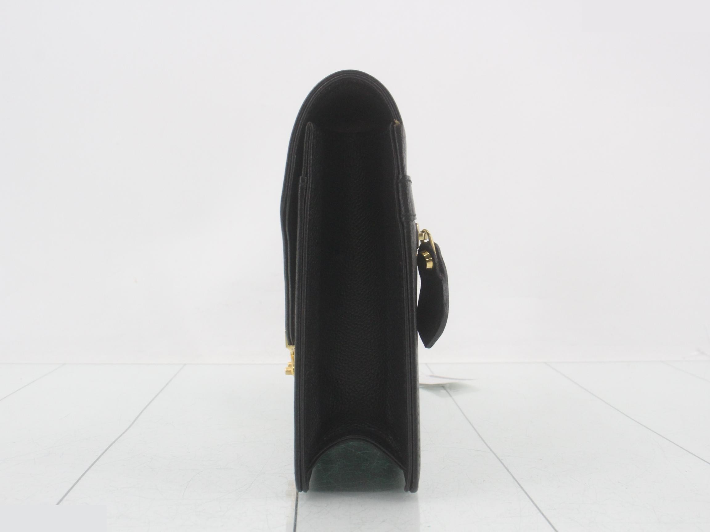 Clutch Bag, Black — view 3