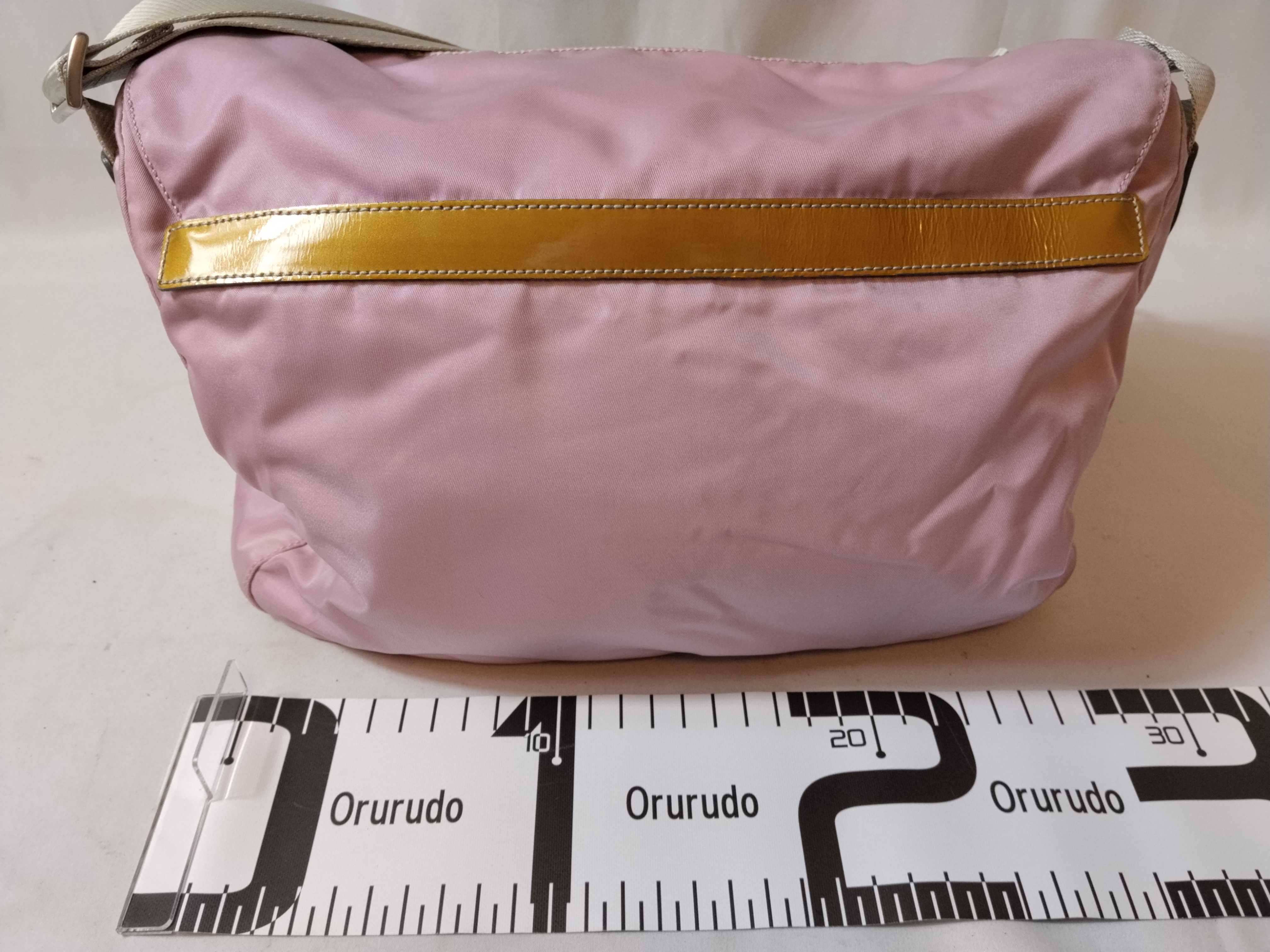 Nylon Shoulder Bag Pink Shoulder Bag — view 2