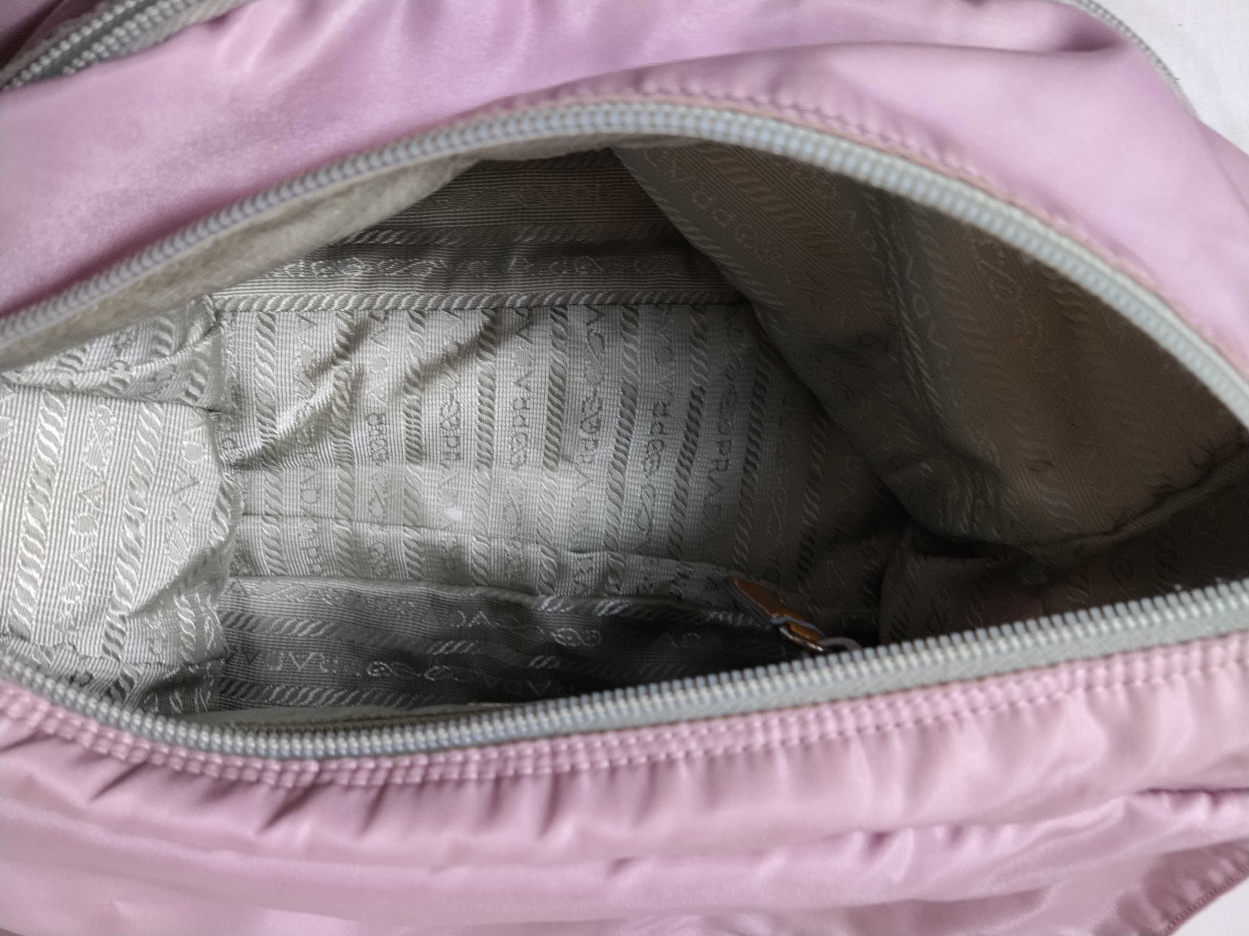 Nylon Shoulder Bag Pink Shoulder Bag — view 12