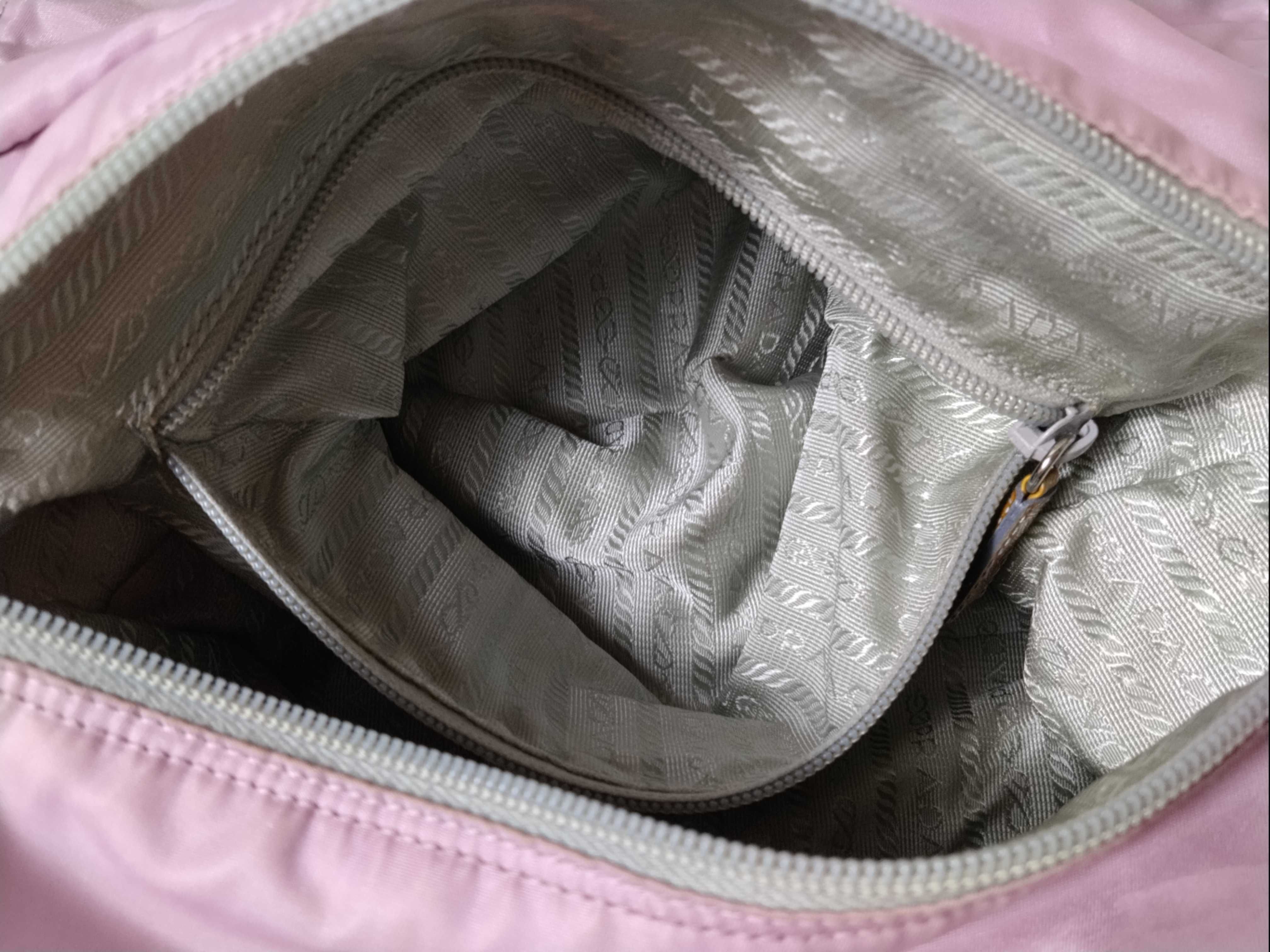 Nylon Shoulder Bag Pink Shoulder Bag — view 13