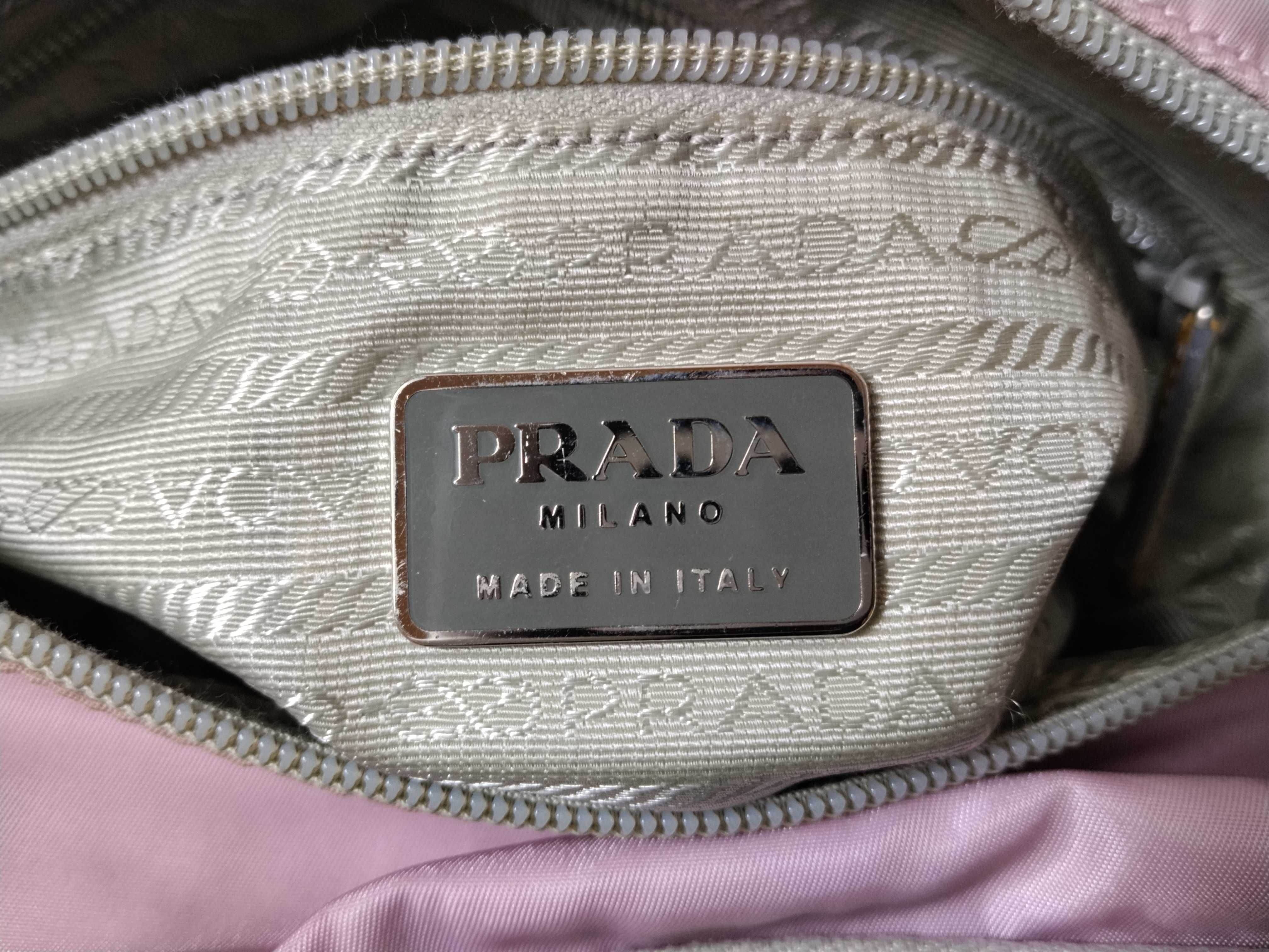 Nylon Shoulder Bag Pink Shoulder Bag — view 14