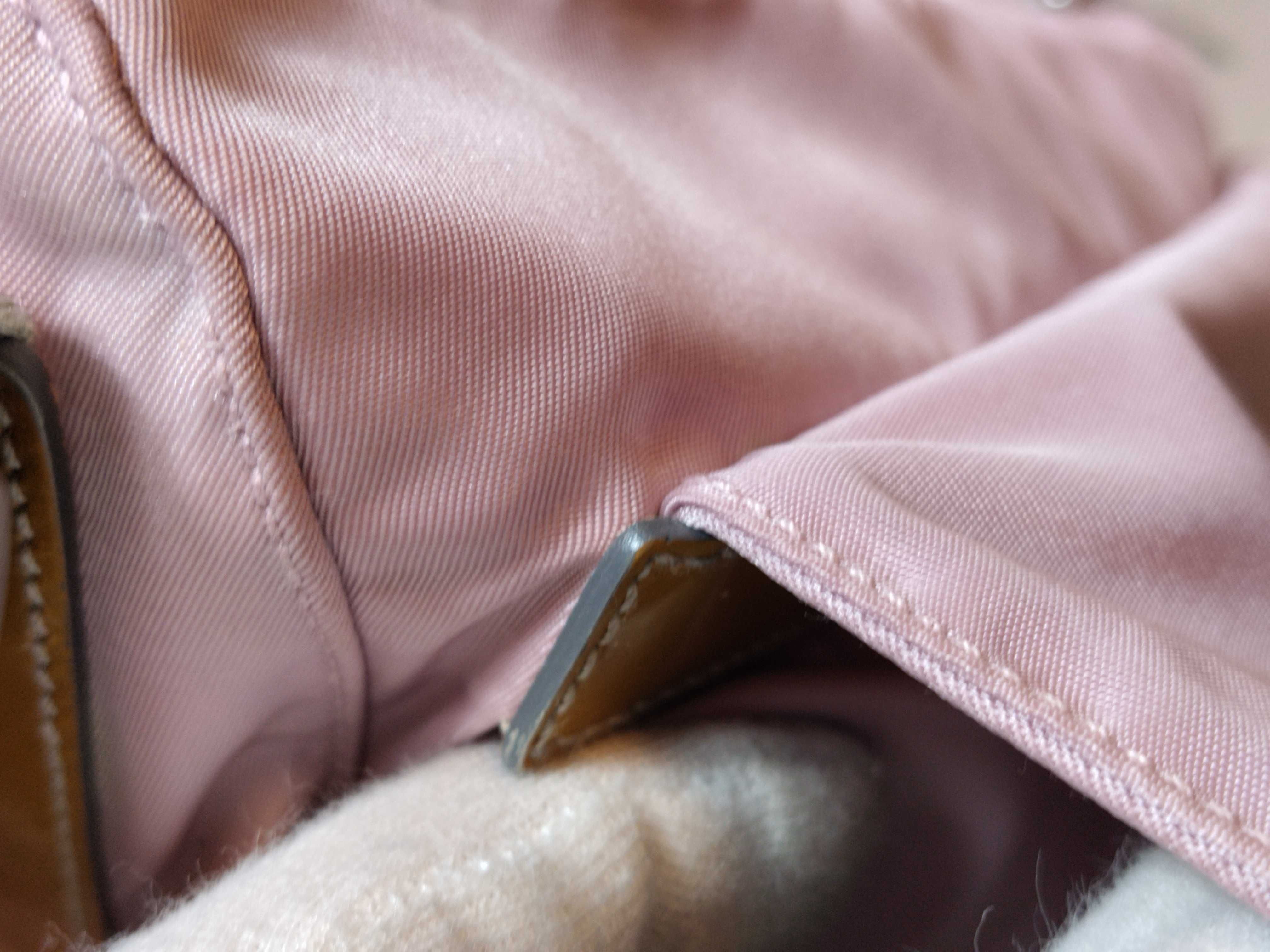 Nylon Shoulder Bag Pink Shoulder Bag — view 10