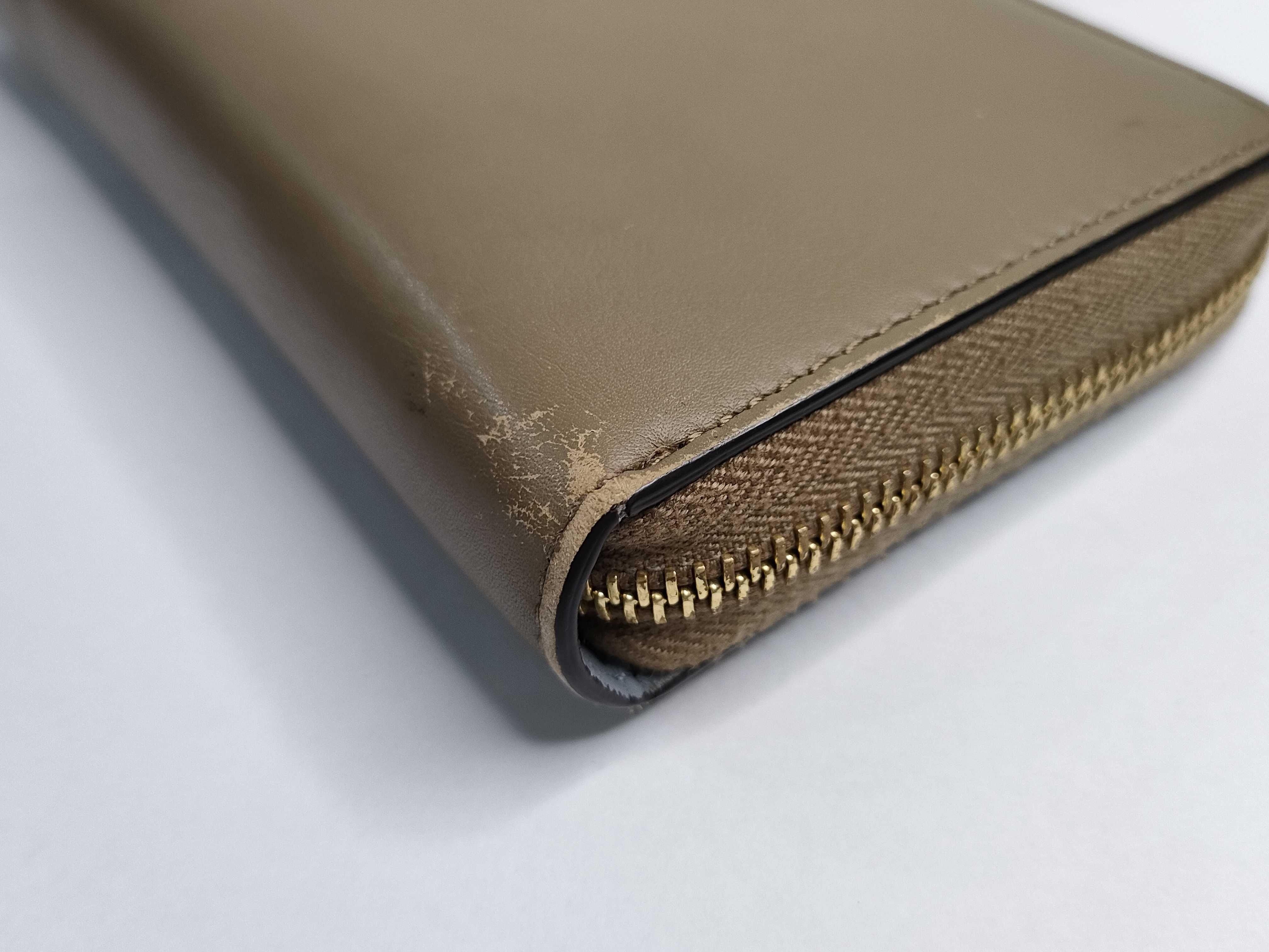 Bamboo Leather Wallet Bamboo Long Wallet — view 3