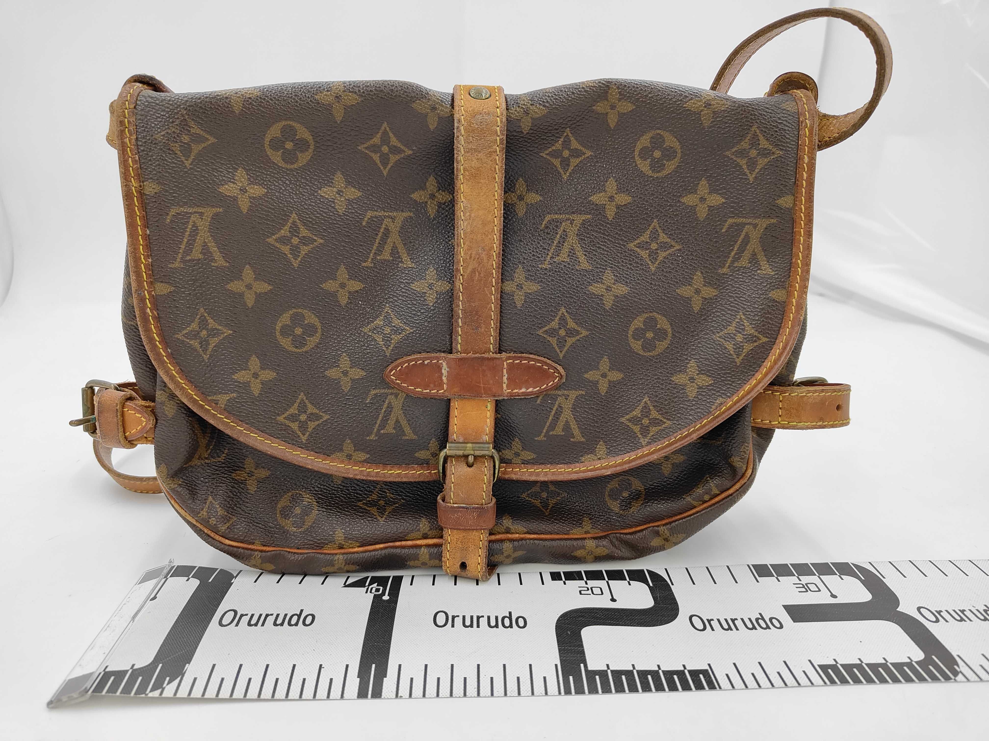Monogram Saumur Shoulder Bag — view 2