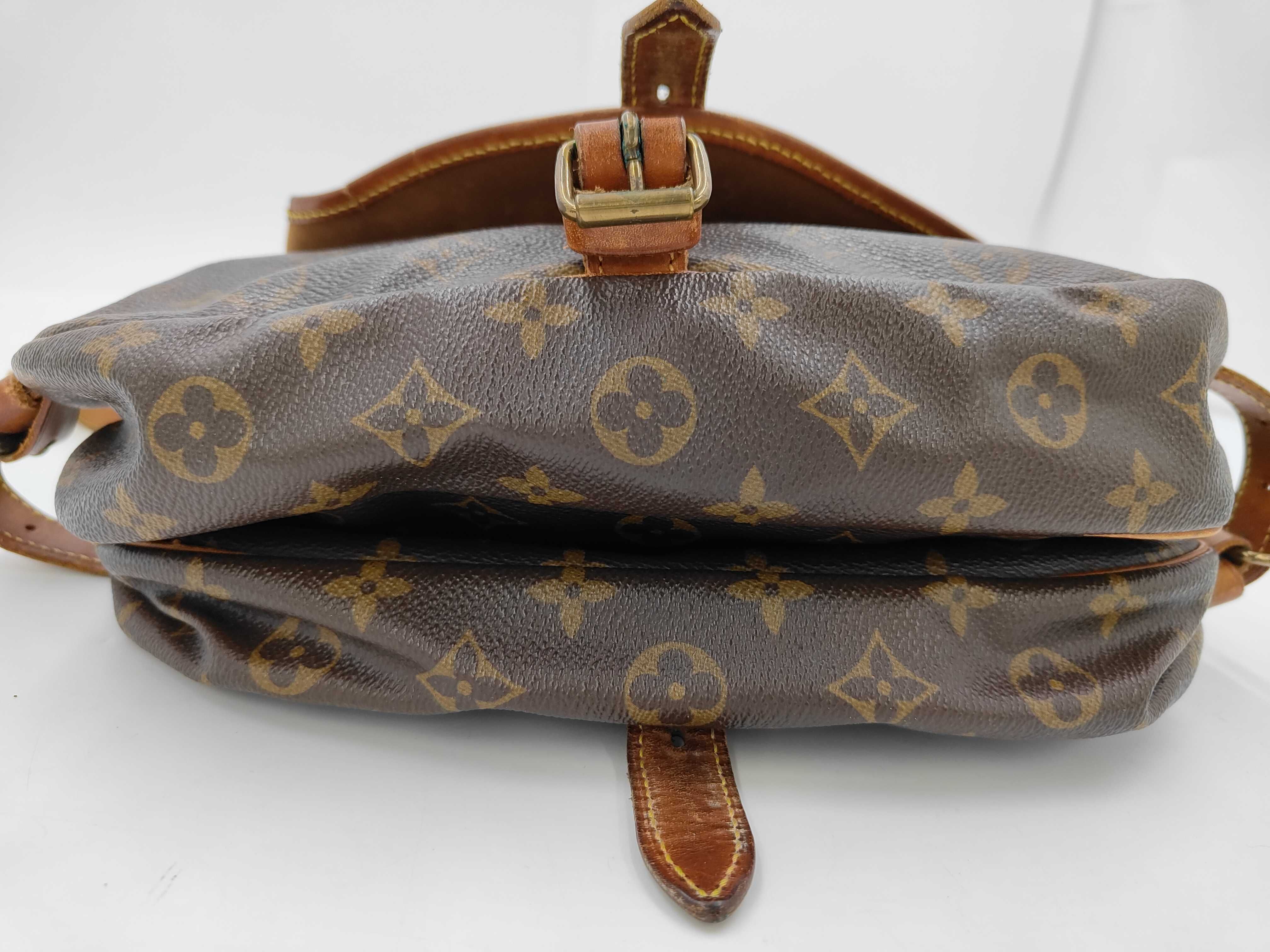 Monogram Saumur Shoulder Bag — view 8