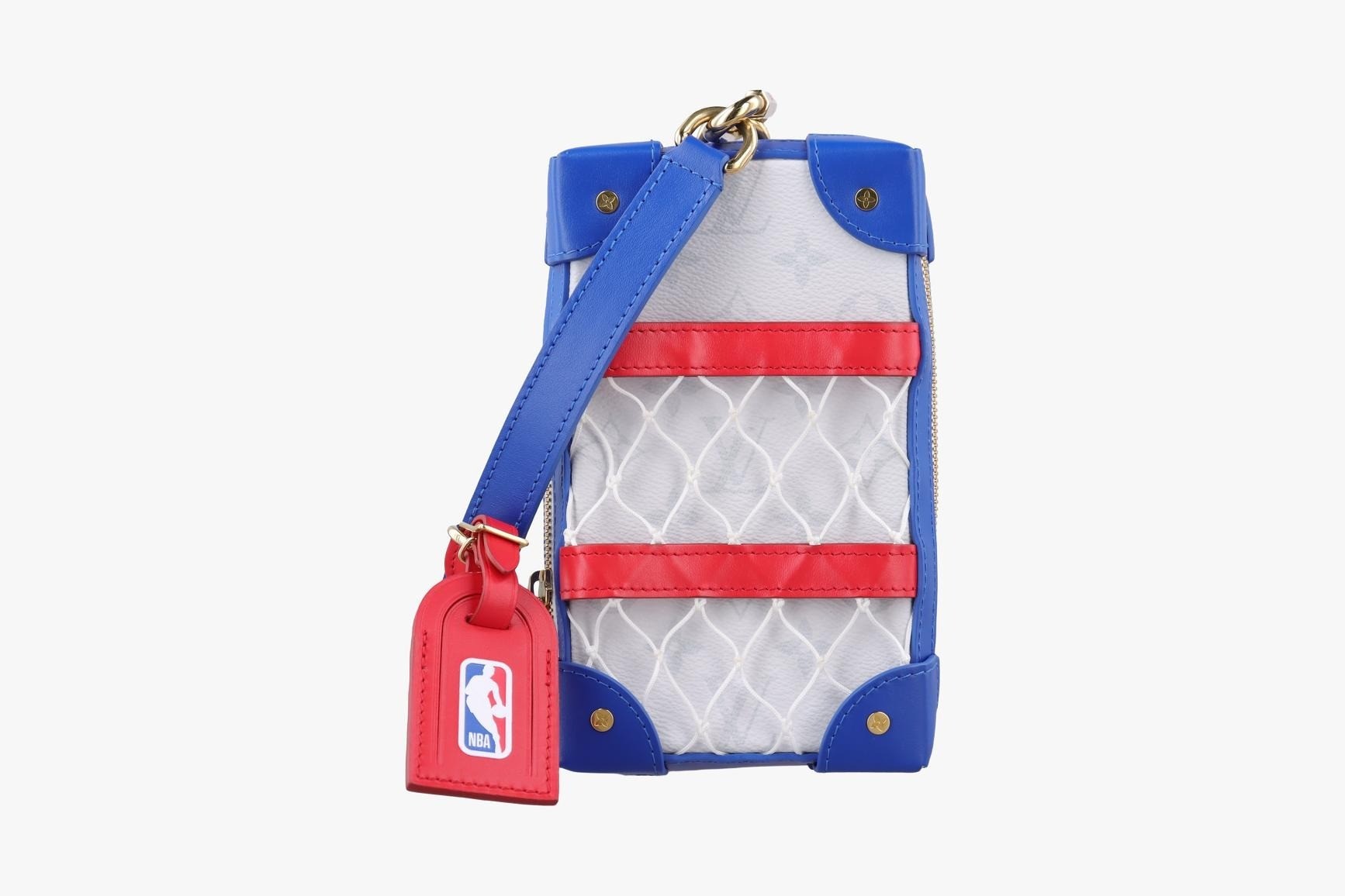 LV x NBA Soft Trunk Phone Box Monogram Canvas x Calfskin