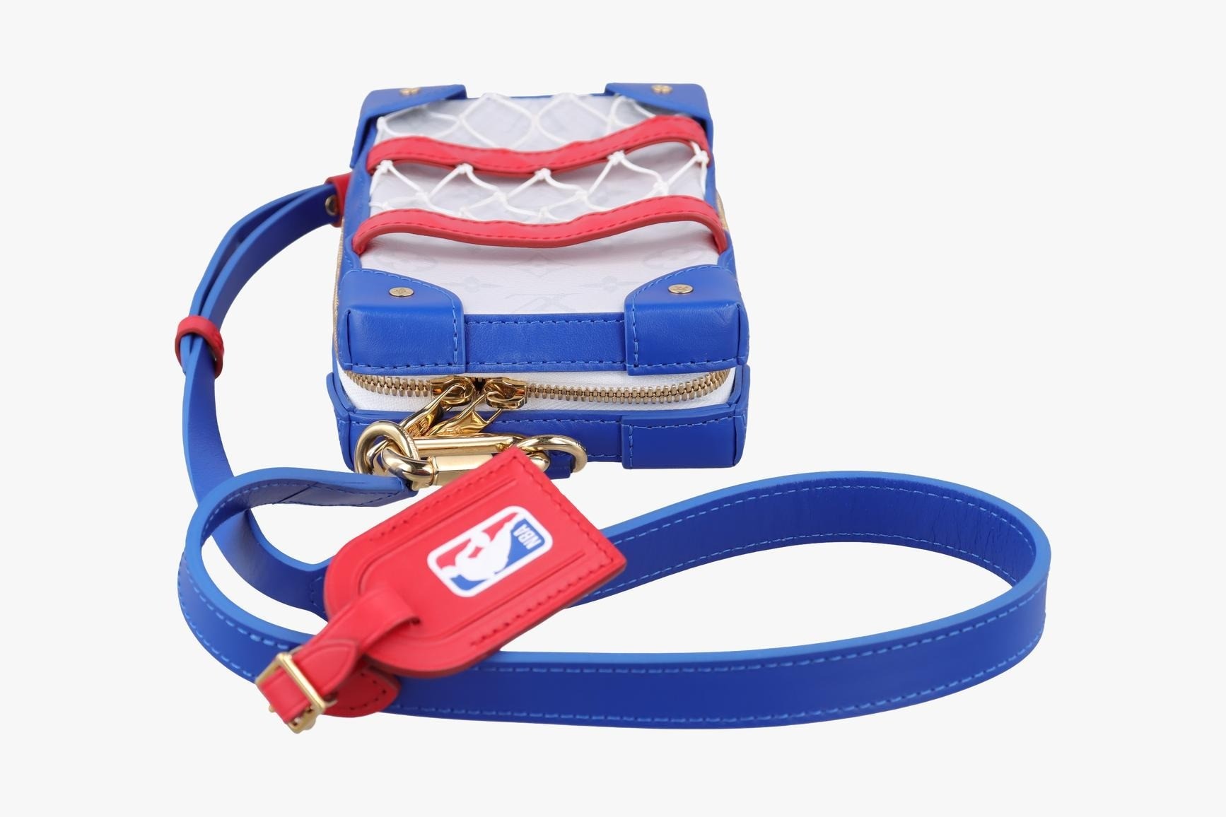 LV x NBA Soft Trunk Phone Box Monogram Canvas x Calfskin — view 5