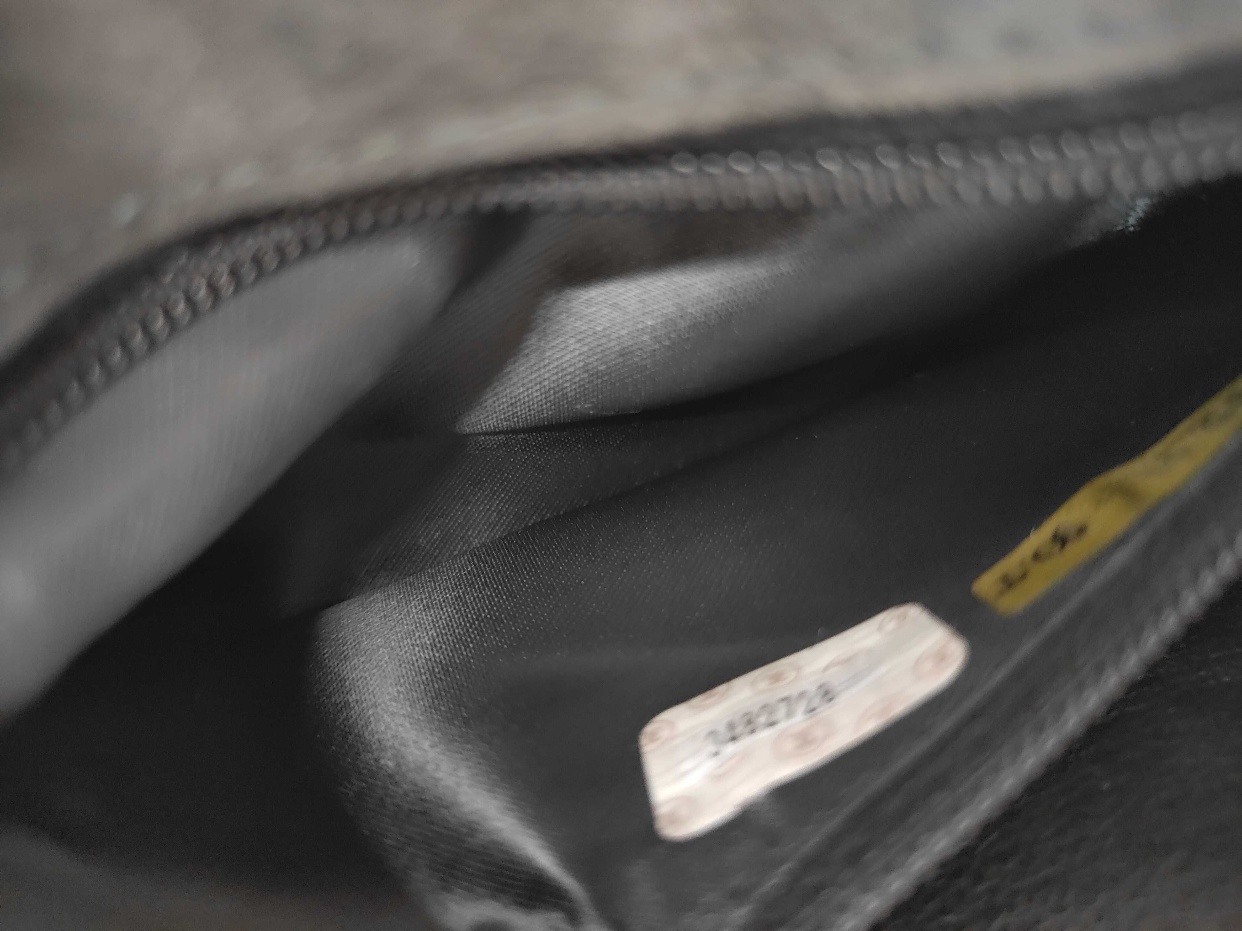 Suede Handbag, Black GP Handbag — view 11