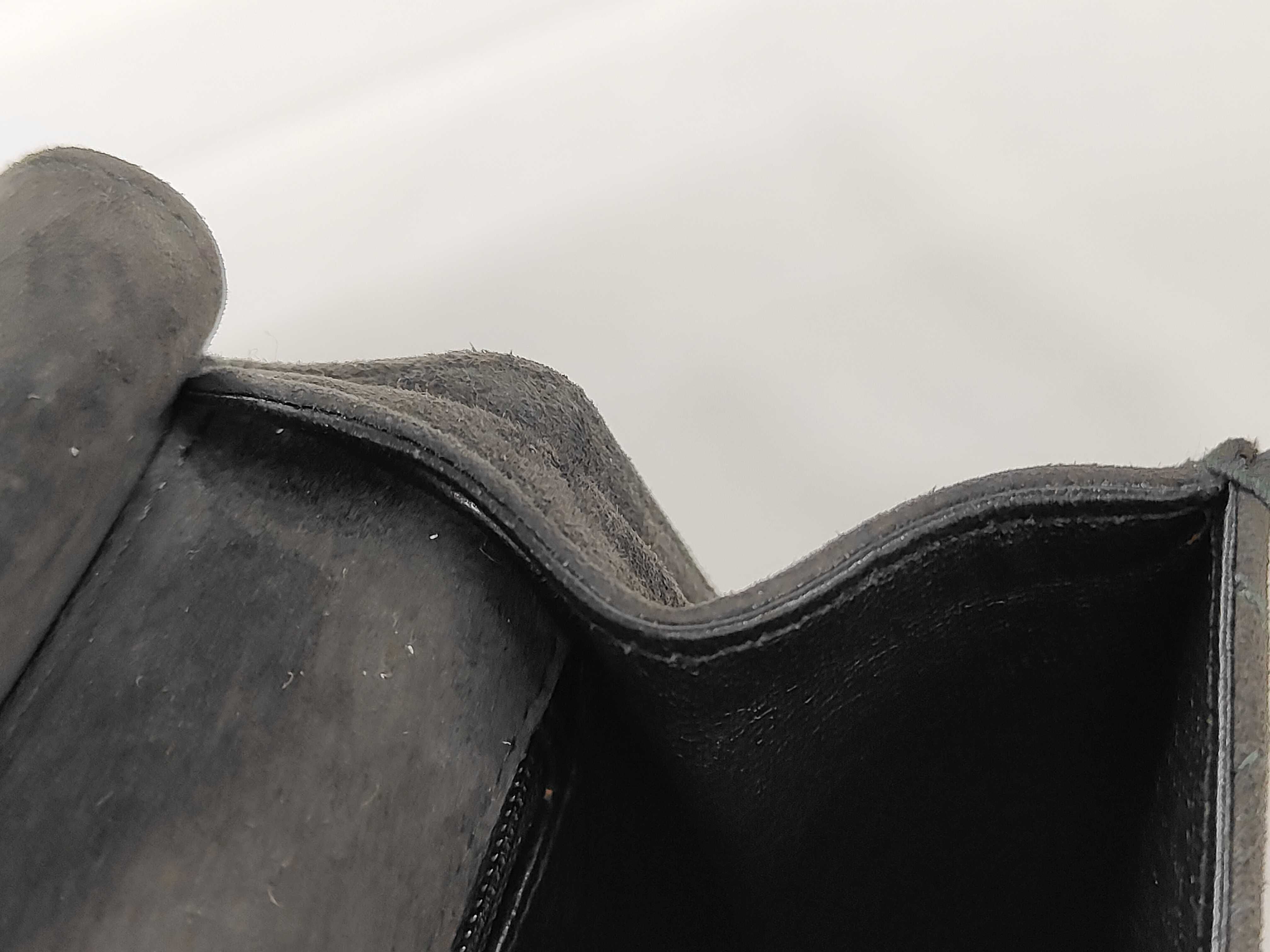 Suede Handbag, Black GP Handbag — view 9