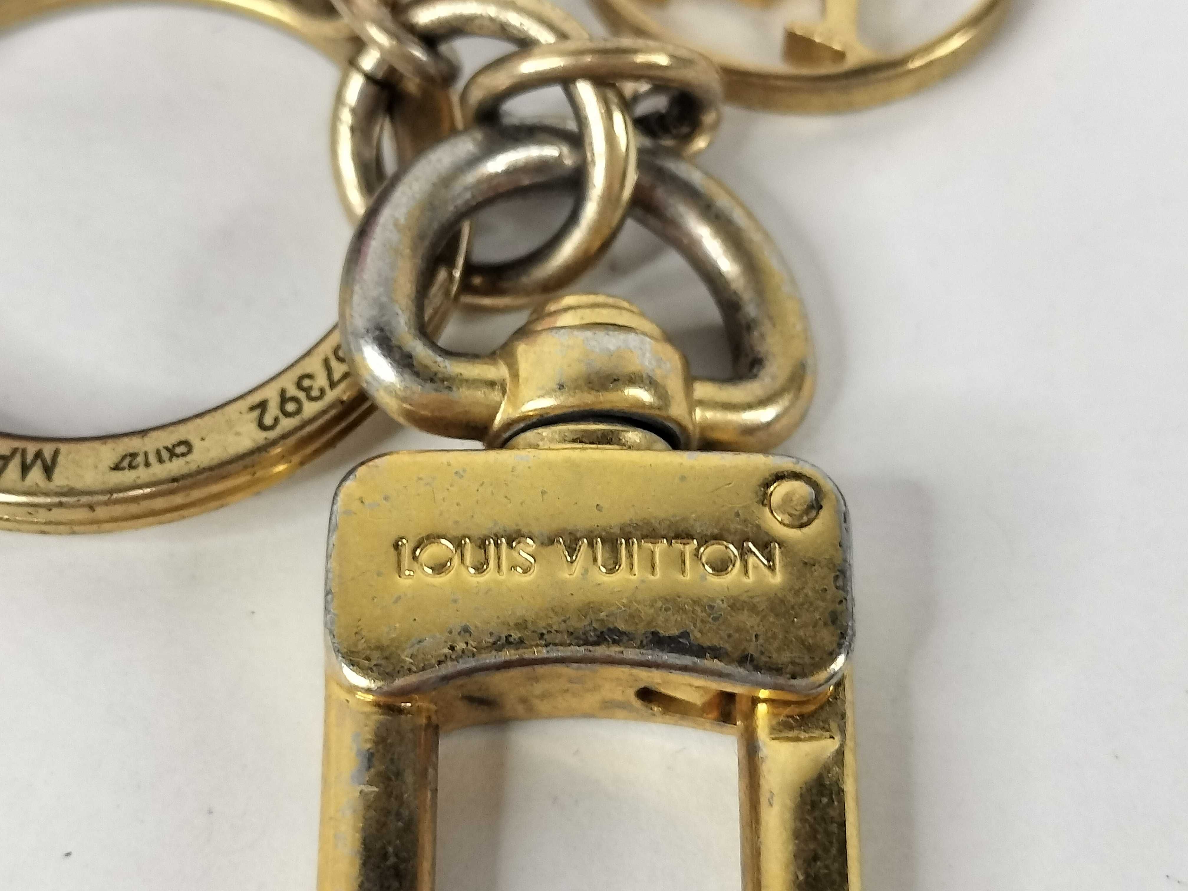 Monogram Keychain Key Case — view 5