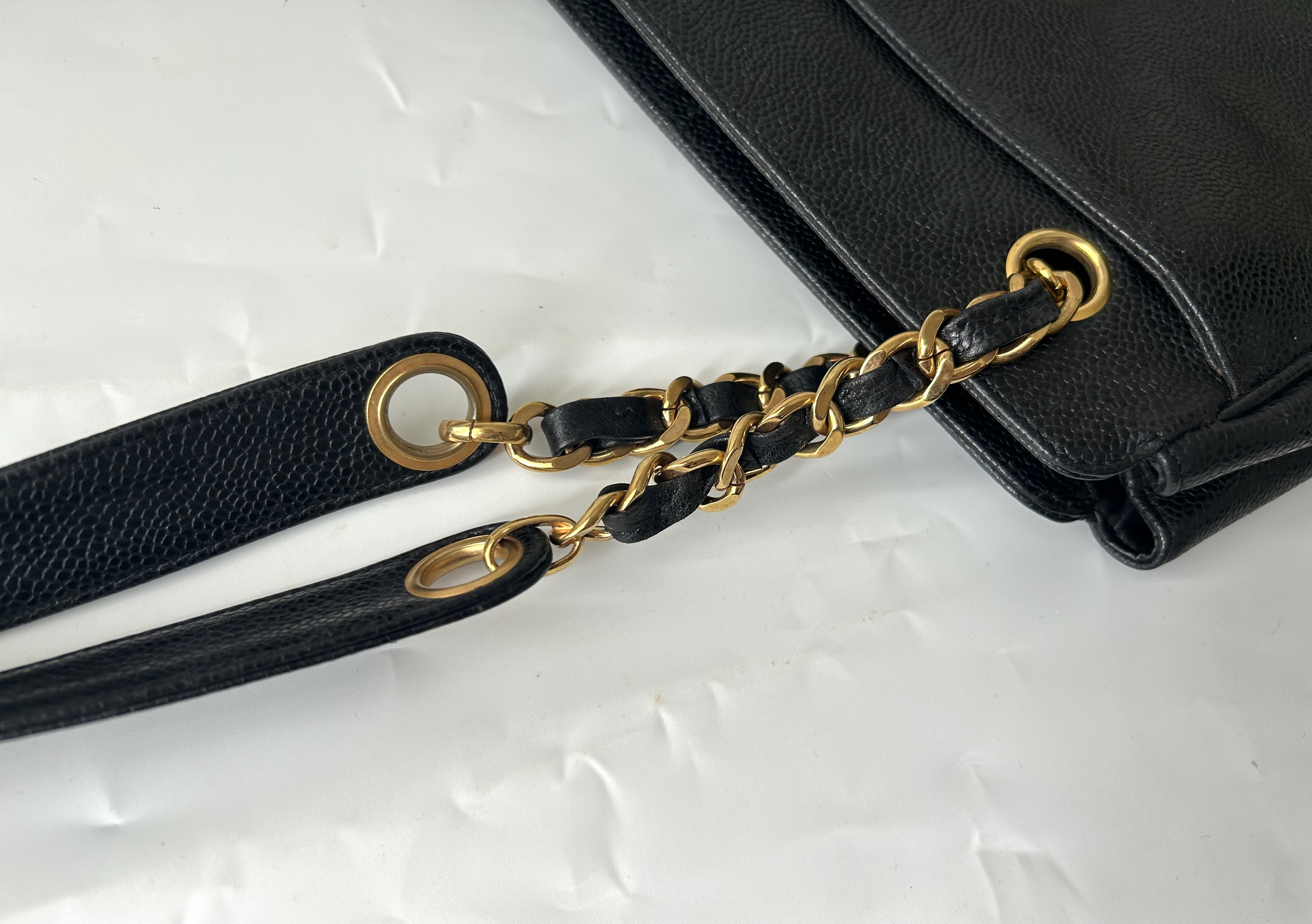Triple Coco Caviar Skin Chain Bag — view 8