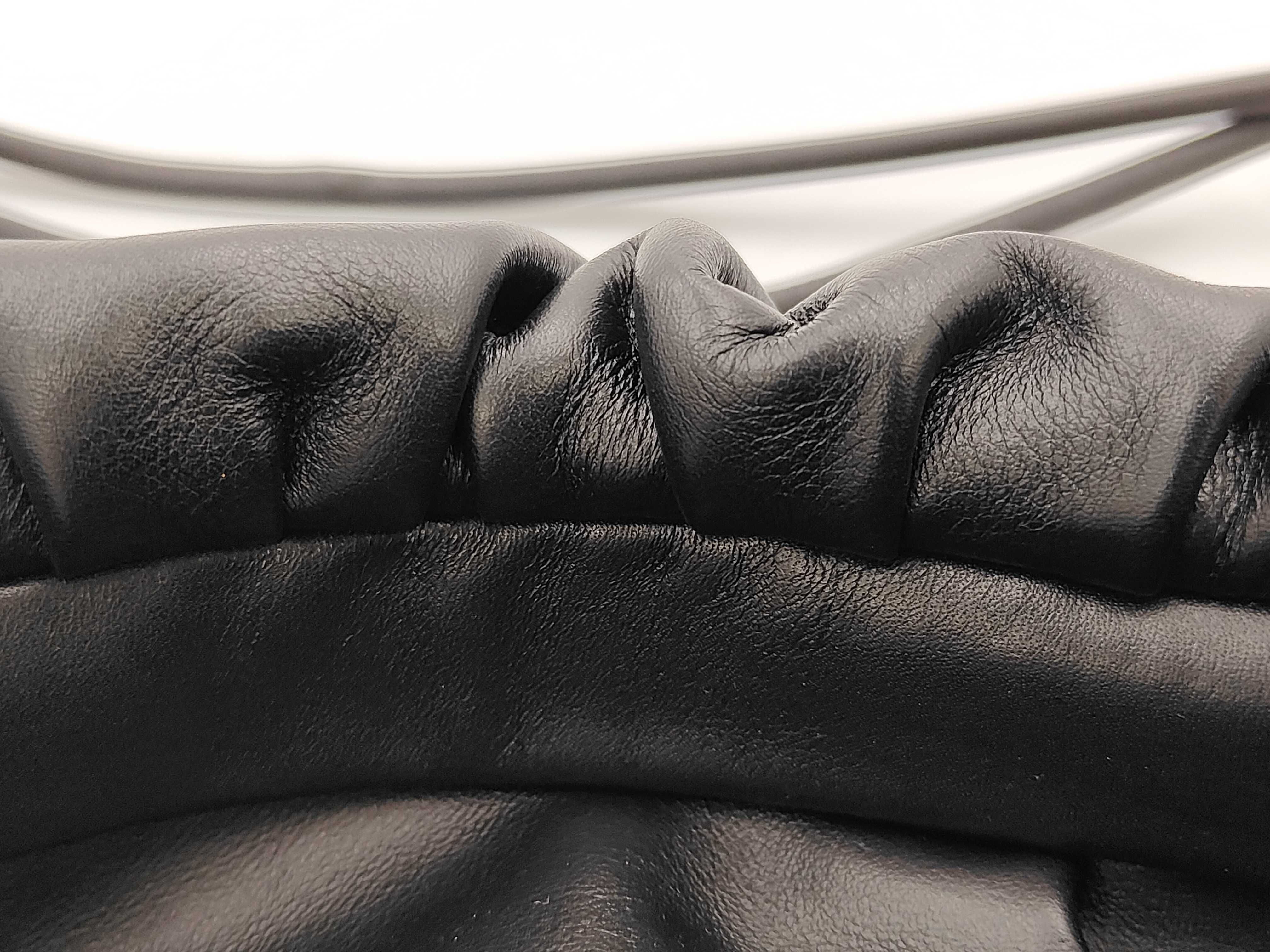 Fringe One-Shoulder Bag, Lambskin, Black Bag — view 10