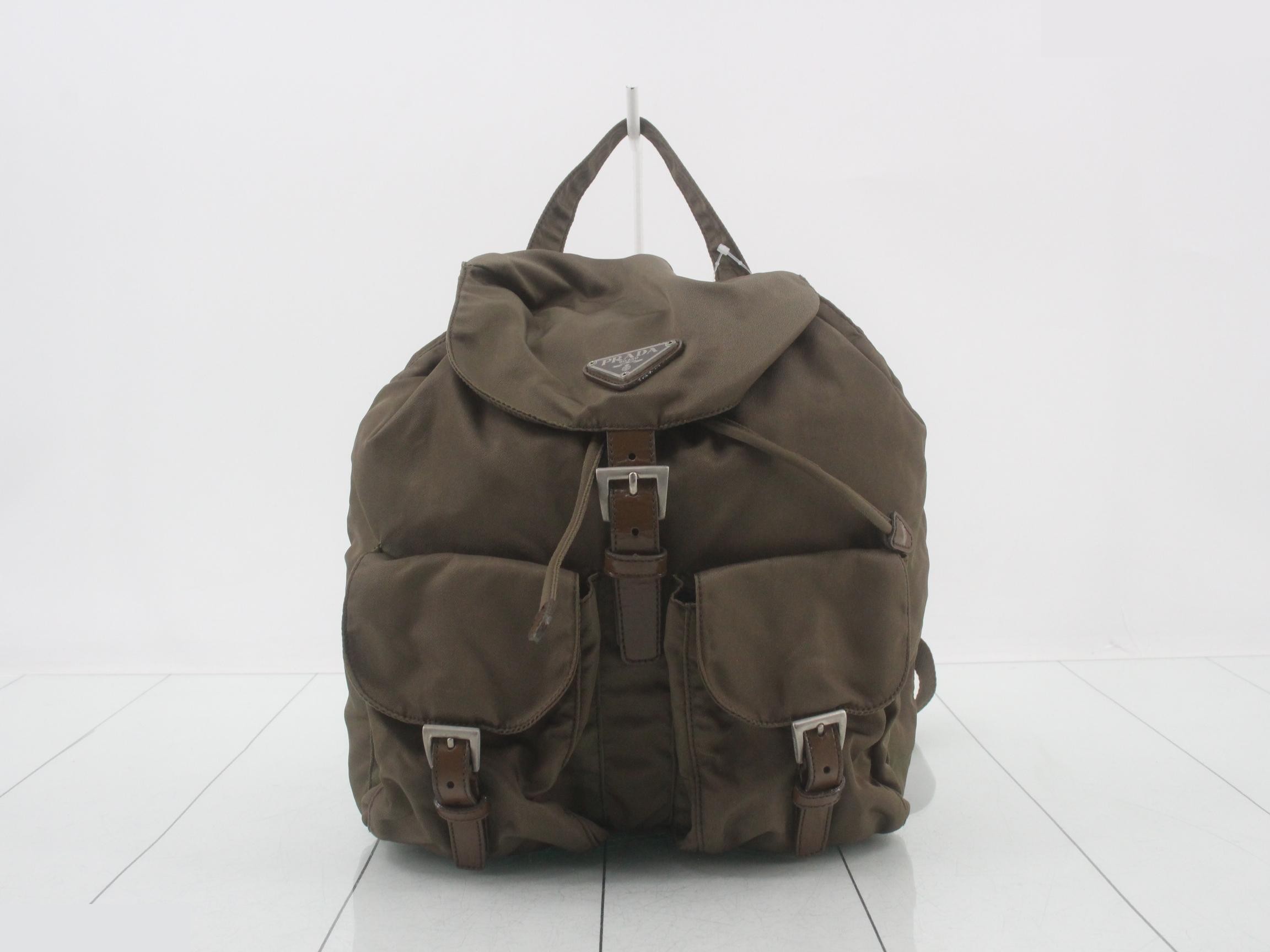 Nylon Triangular Plate Backpack