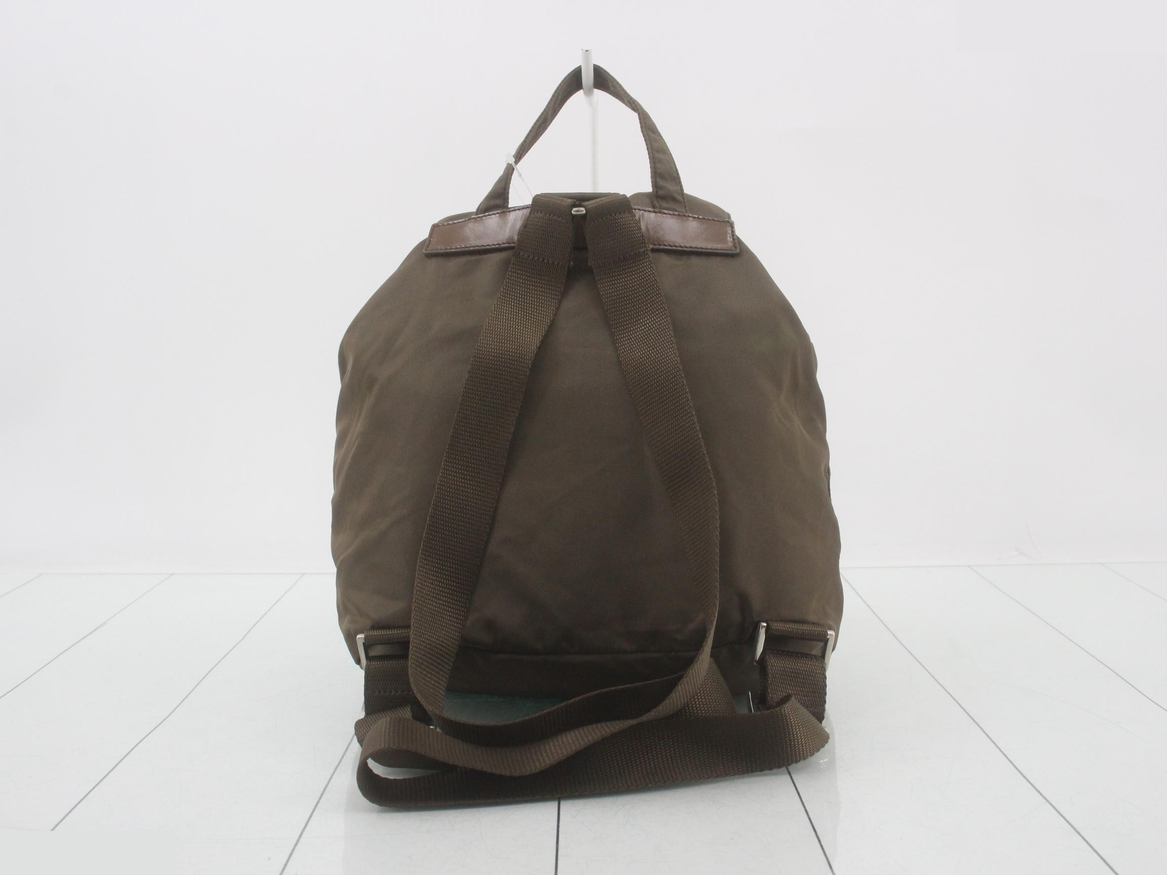 Nylon Triangular Plate Backpack — view 2