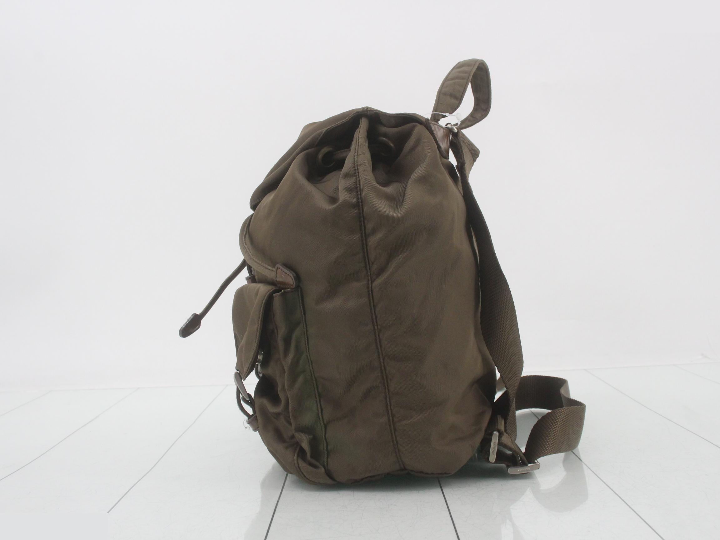 Nylon Triangular Plate Backpack — view 3